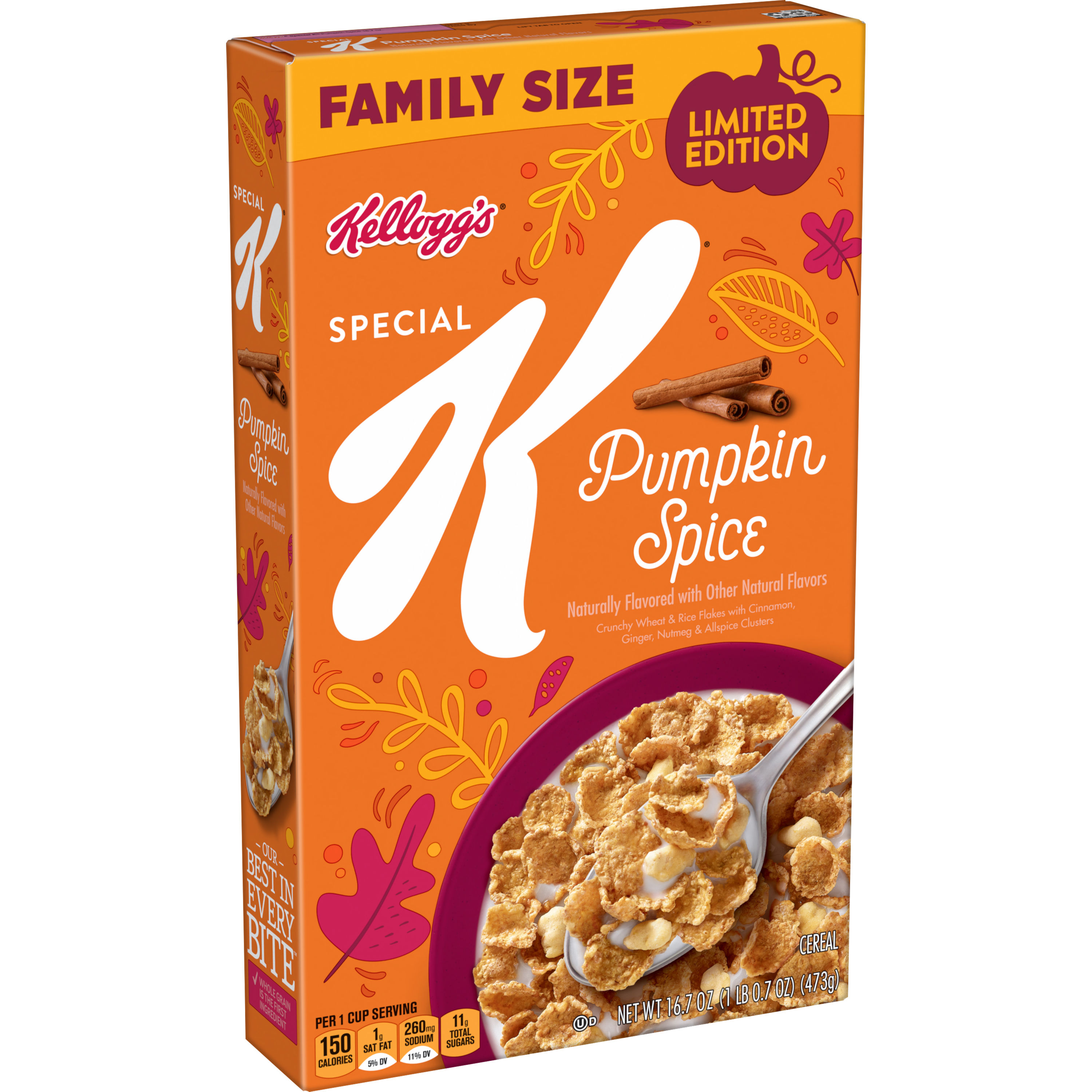 Kellogg's® Special K® Pumpkin Spice Cereal