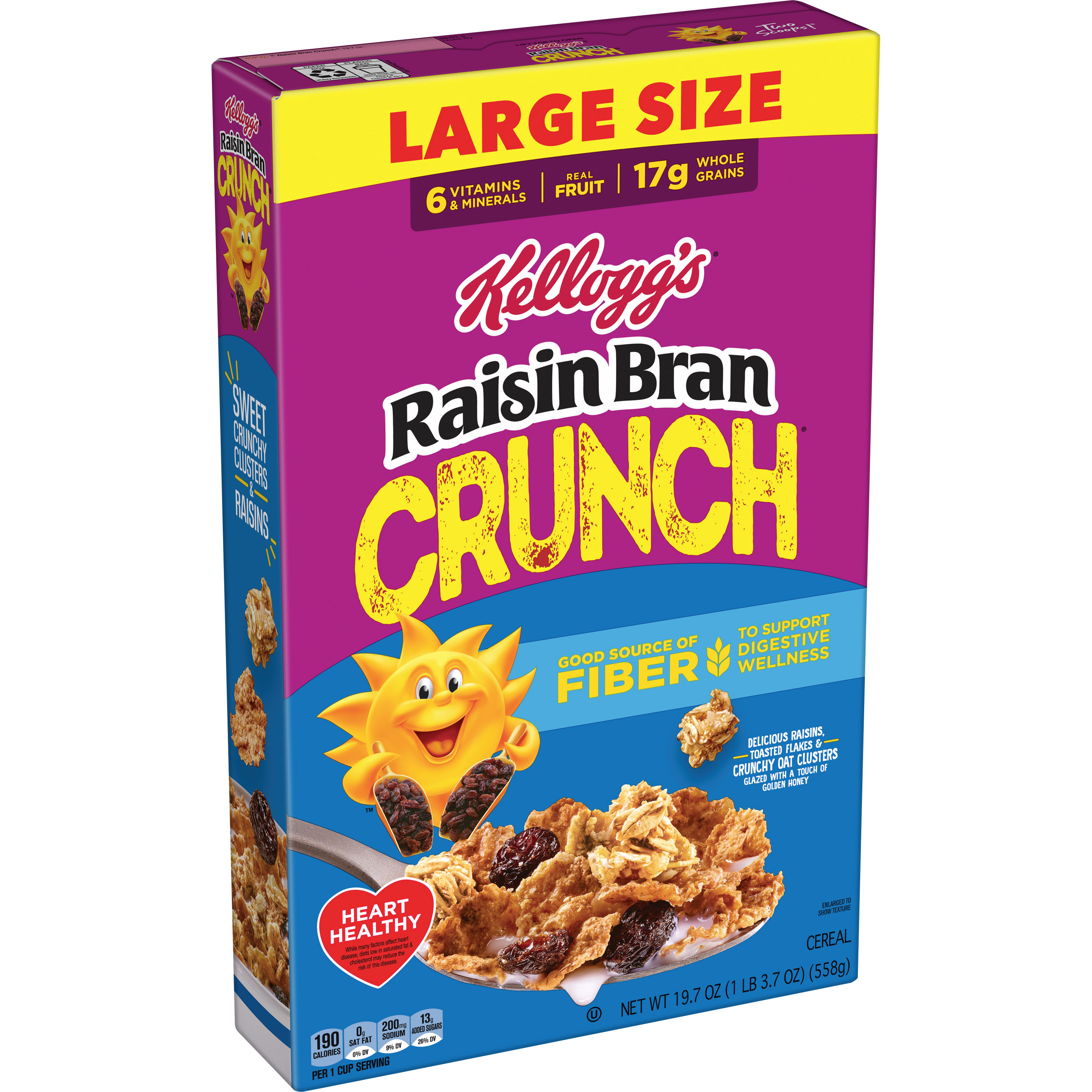 Kellogg's® Raisin Bran Crunch® cereal