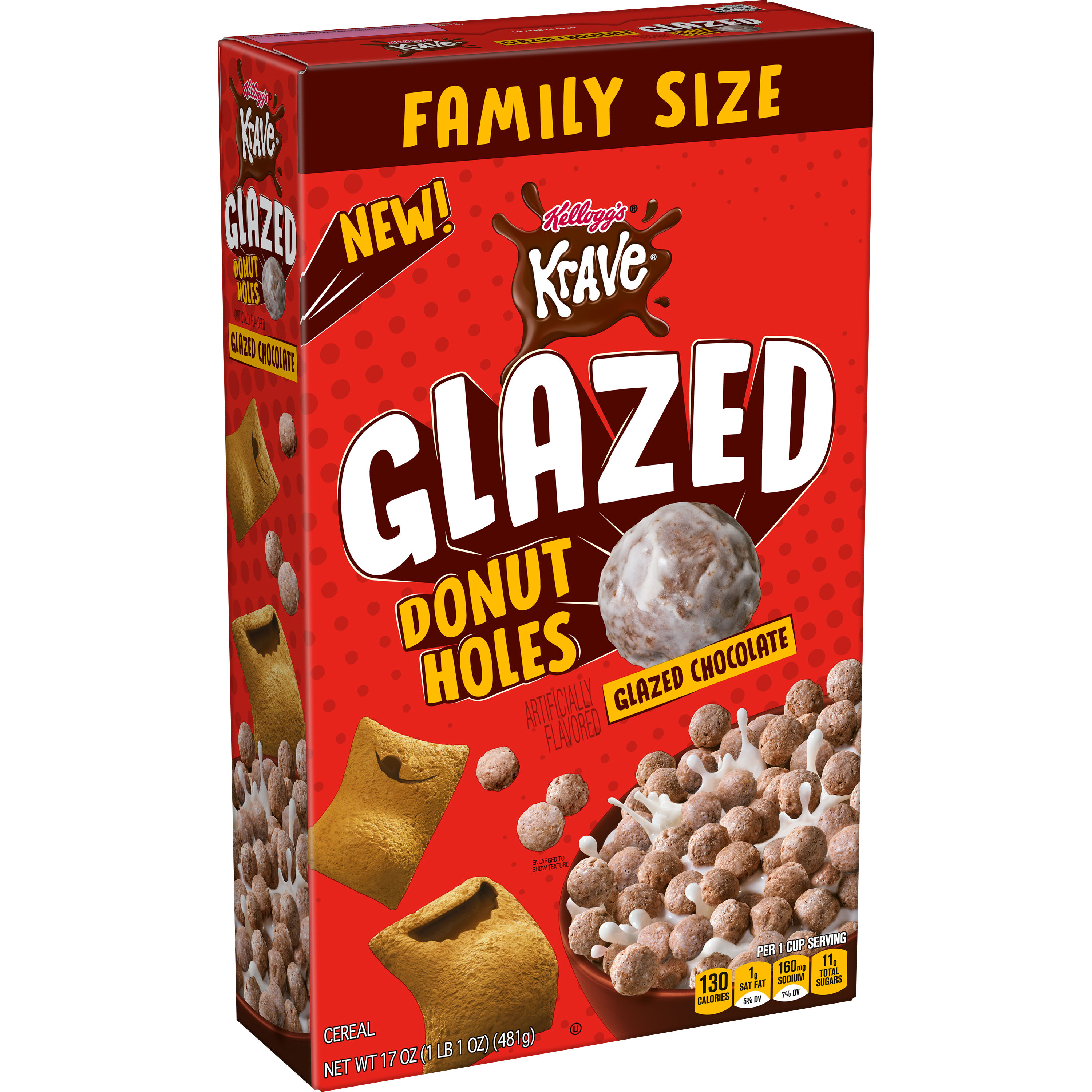 Krave™ Cereal Glazed Donut Holes