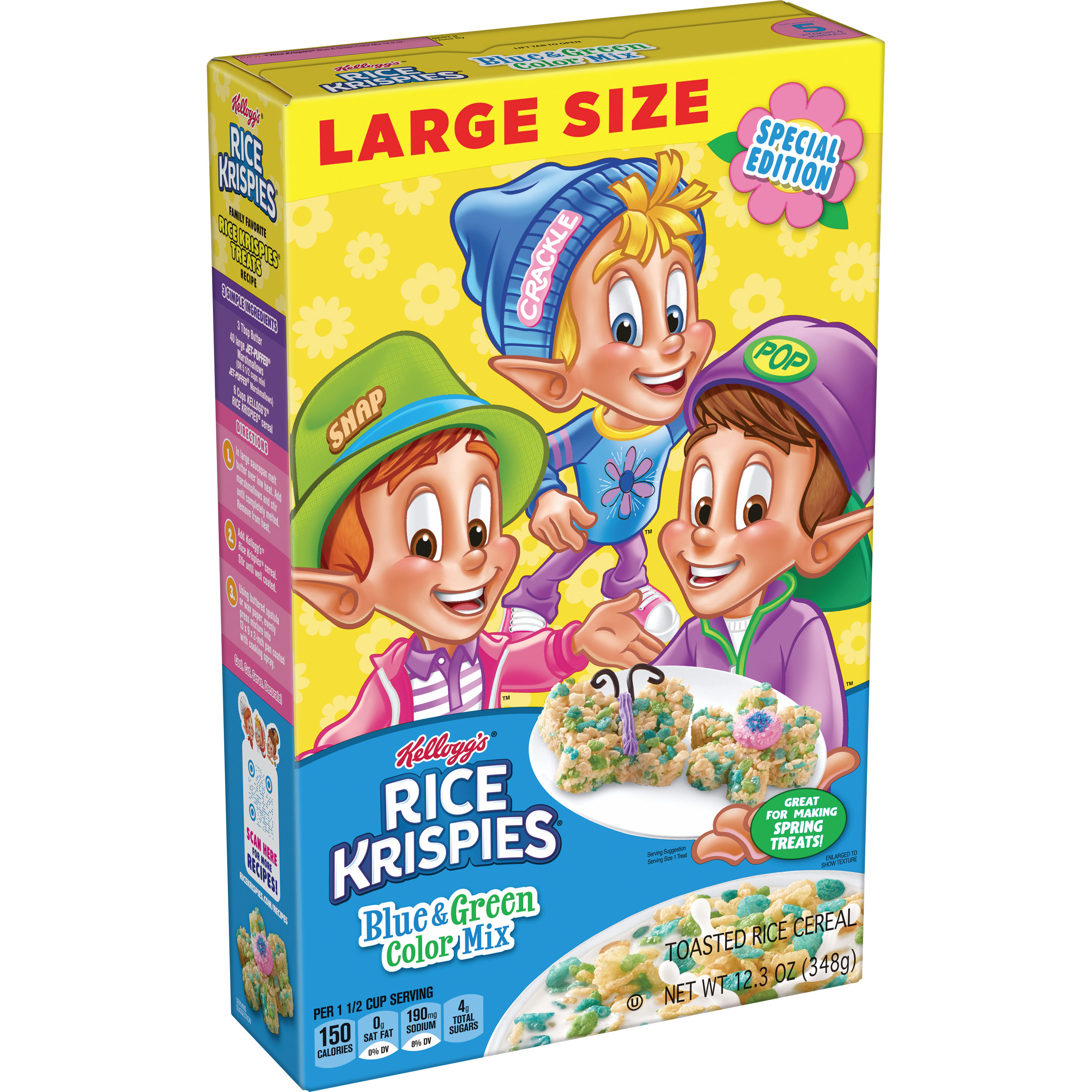 Kellogg's® Rice Krispies® cereal with Spring Colors