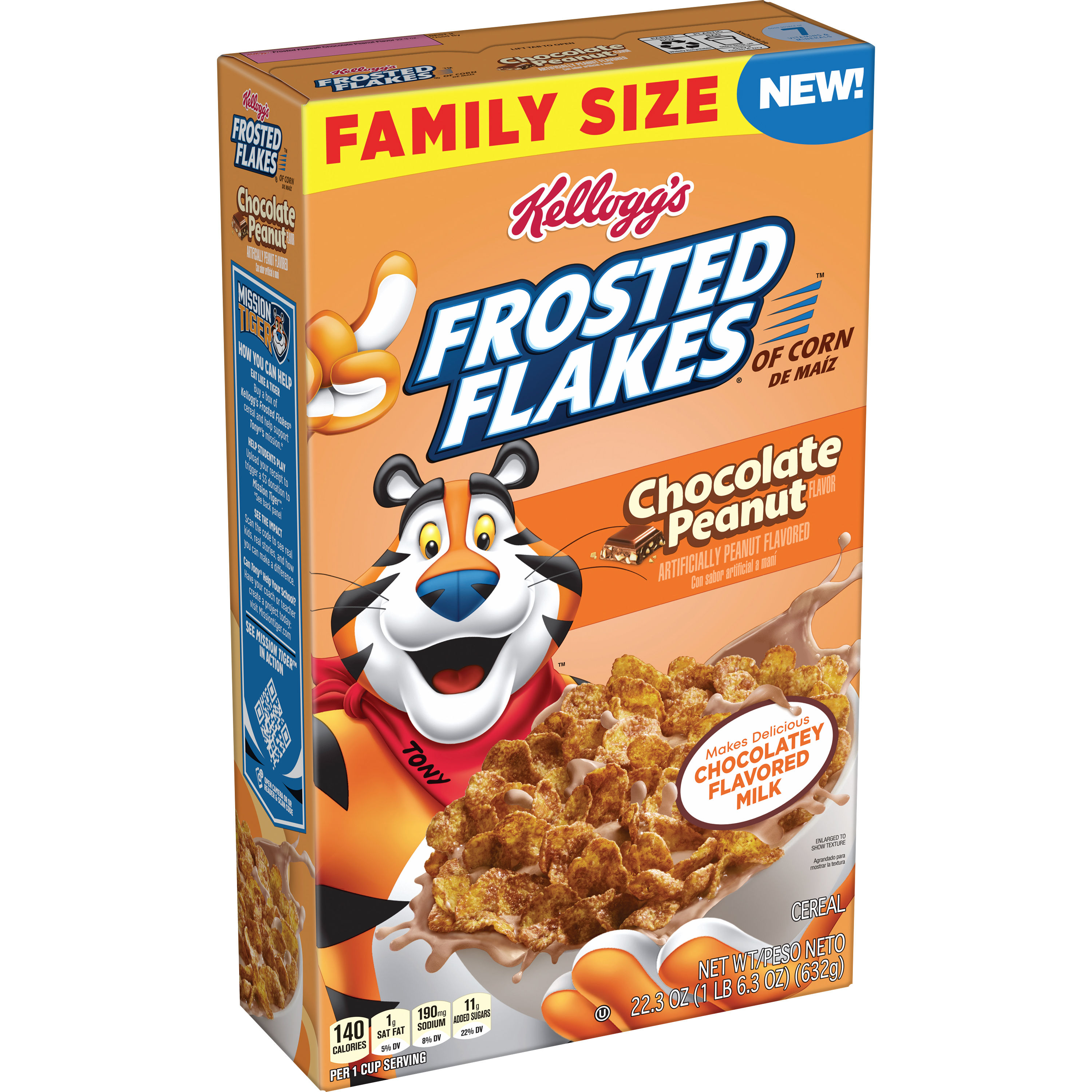 Kellogg's Frosted Flakes® Chocolate Peanut