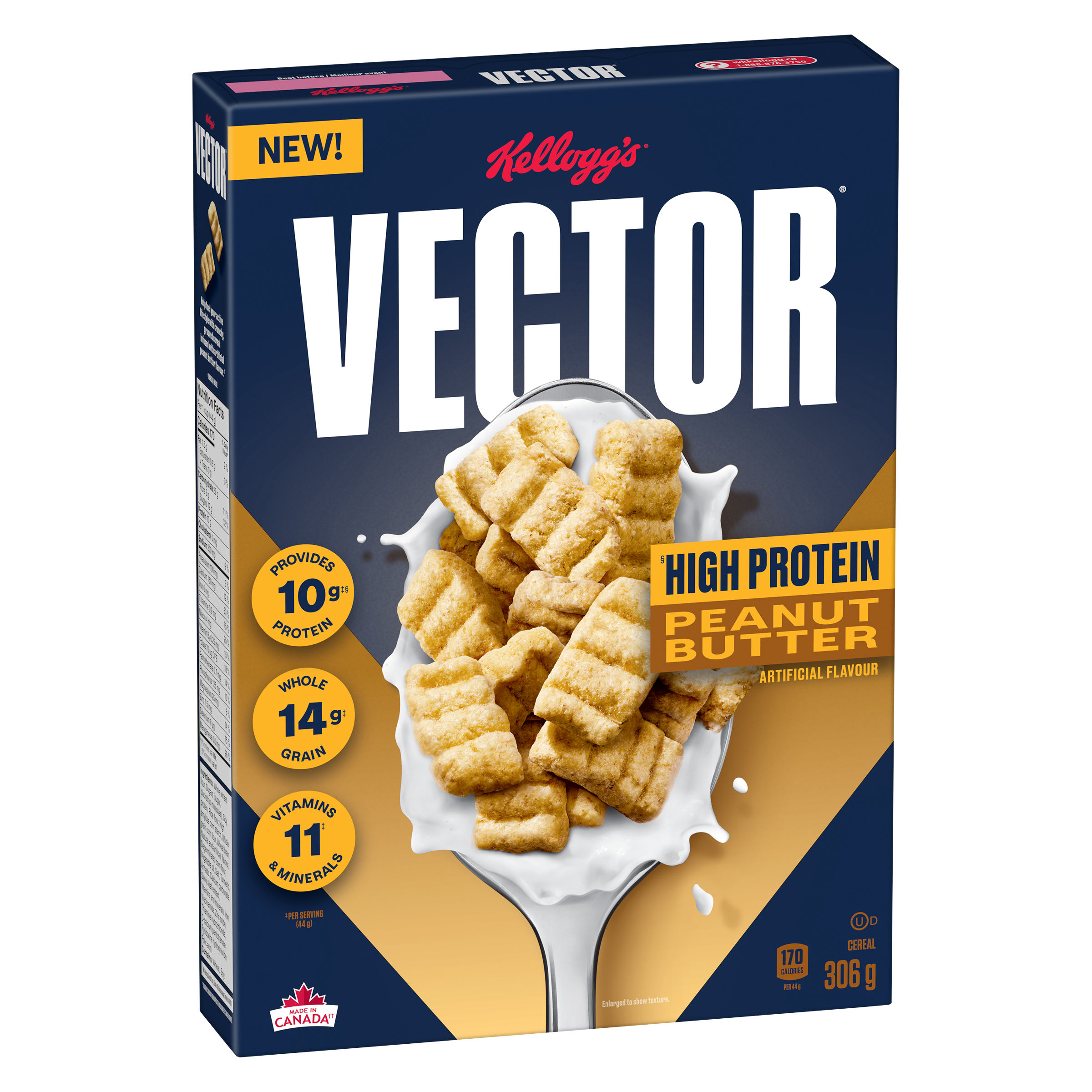 Vector® Peanut Butter Flavour Cereal