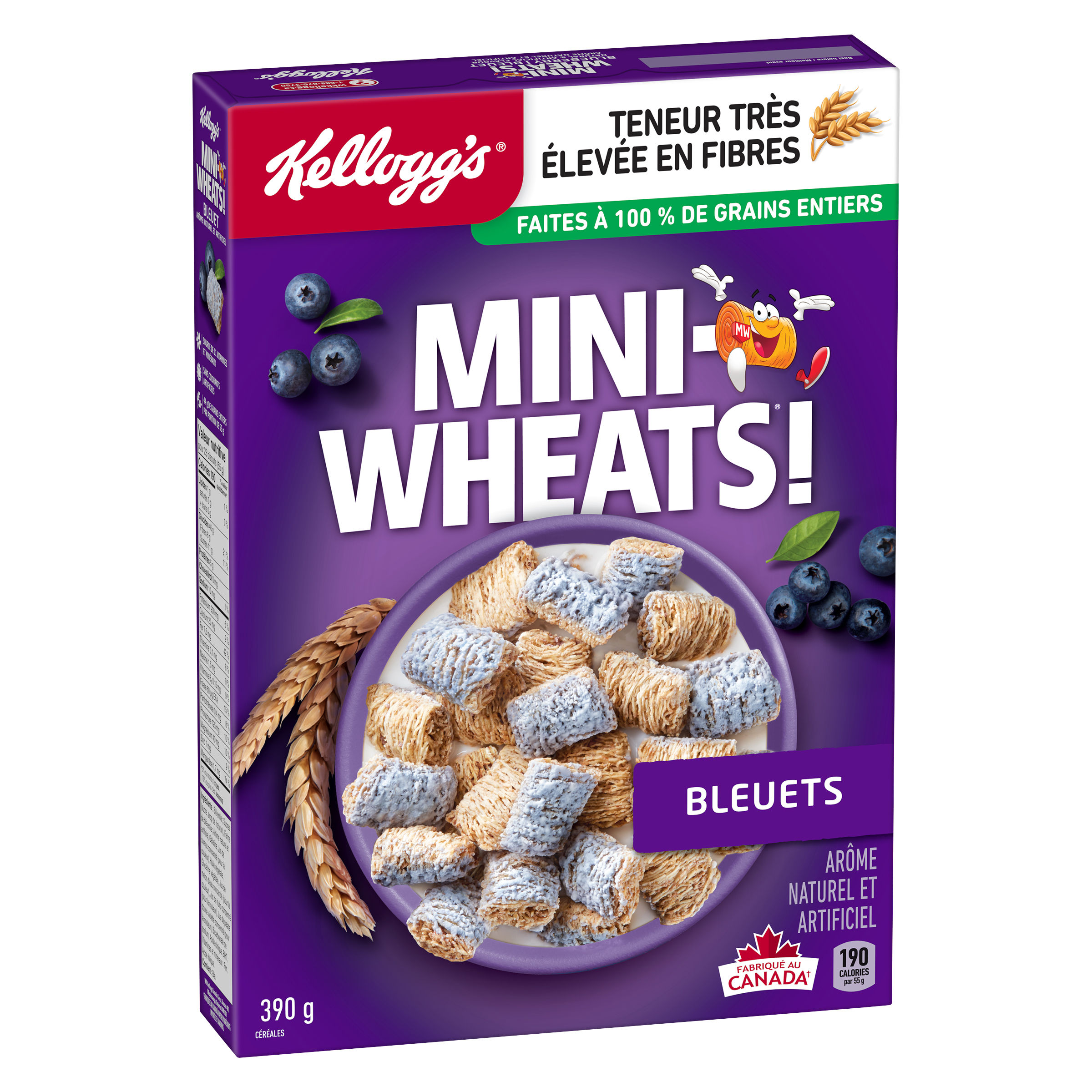 Céréales Mini-Wheats® Bleuet