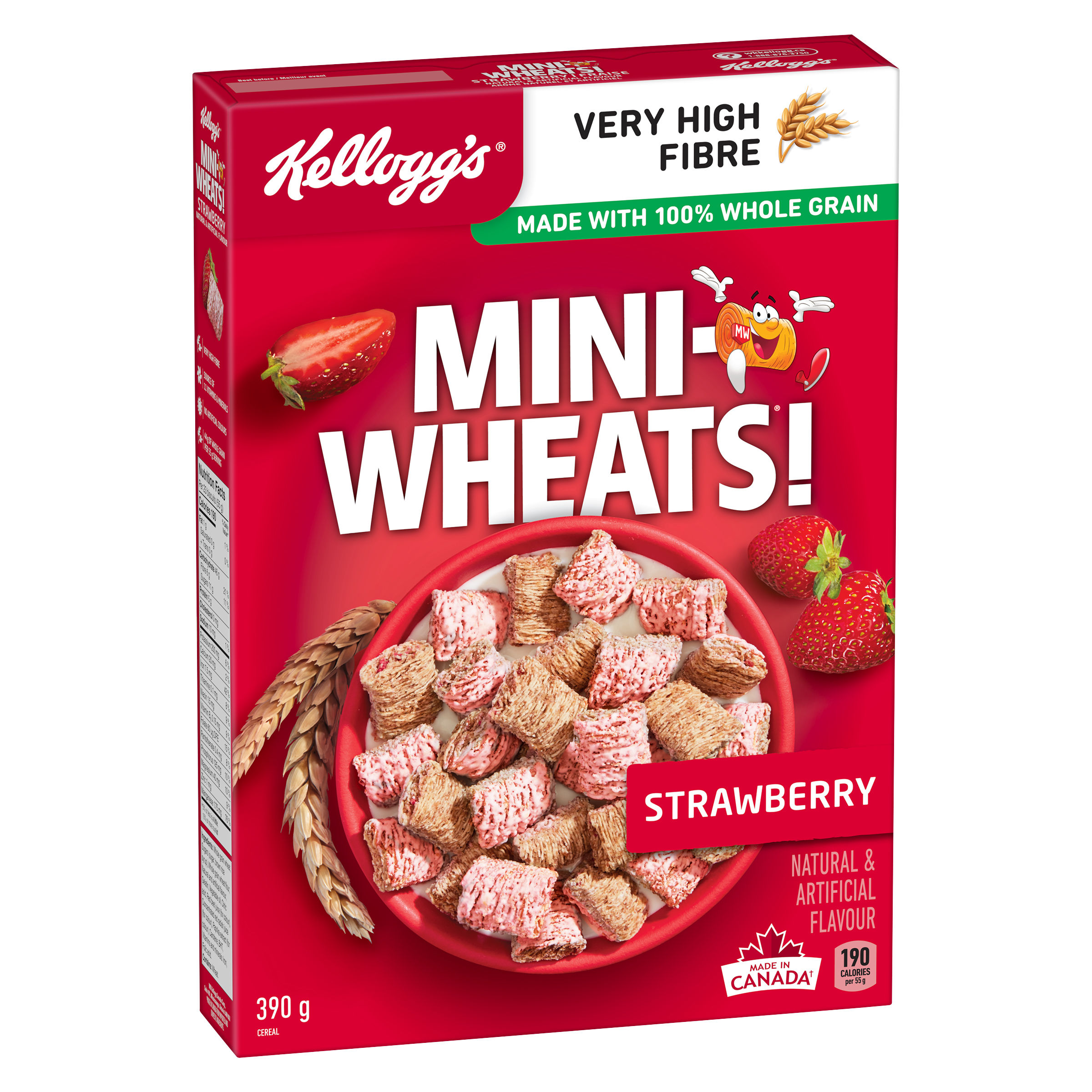 Mini-Wheats® Strawberry Flavour