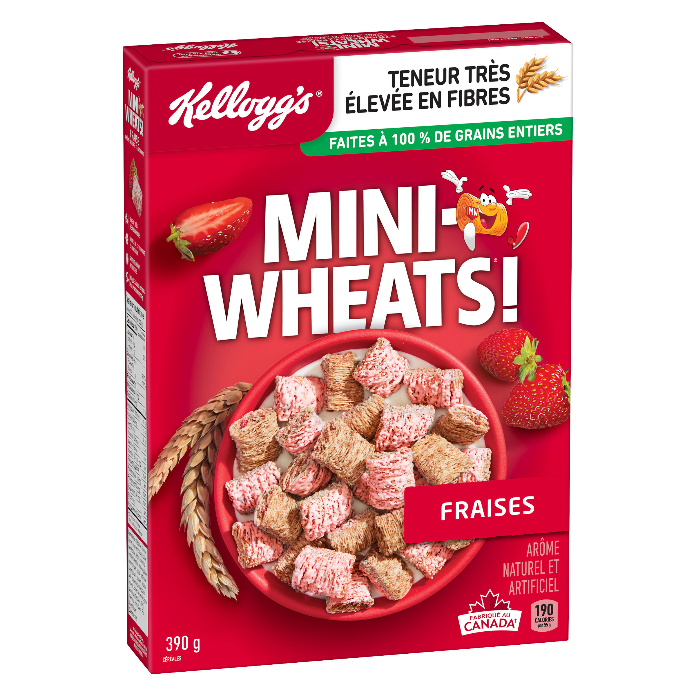 Céréales Mini-Wheats® Fraise