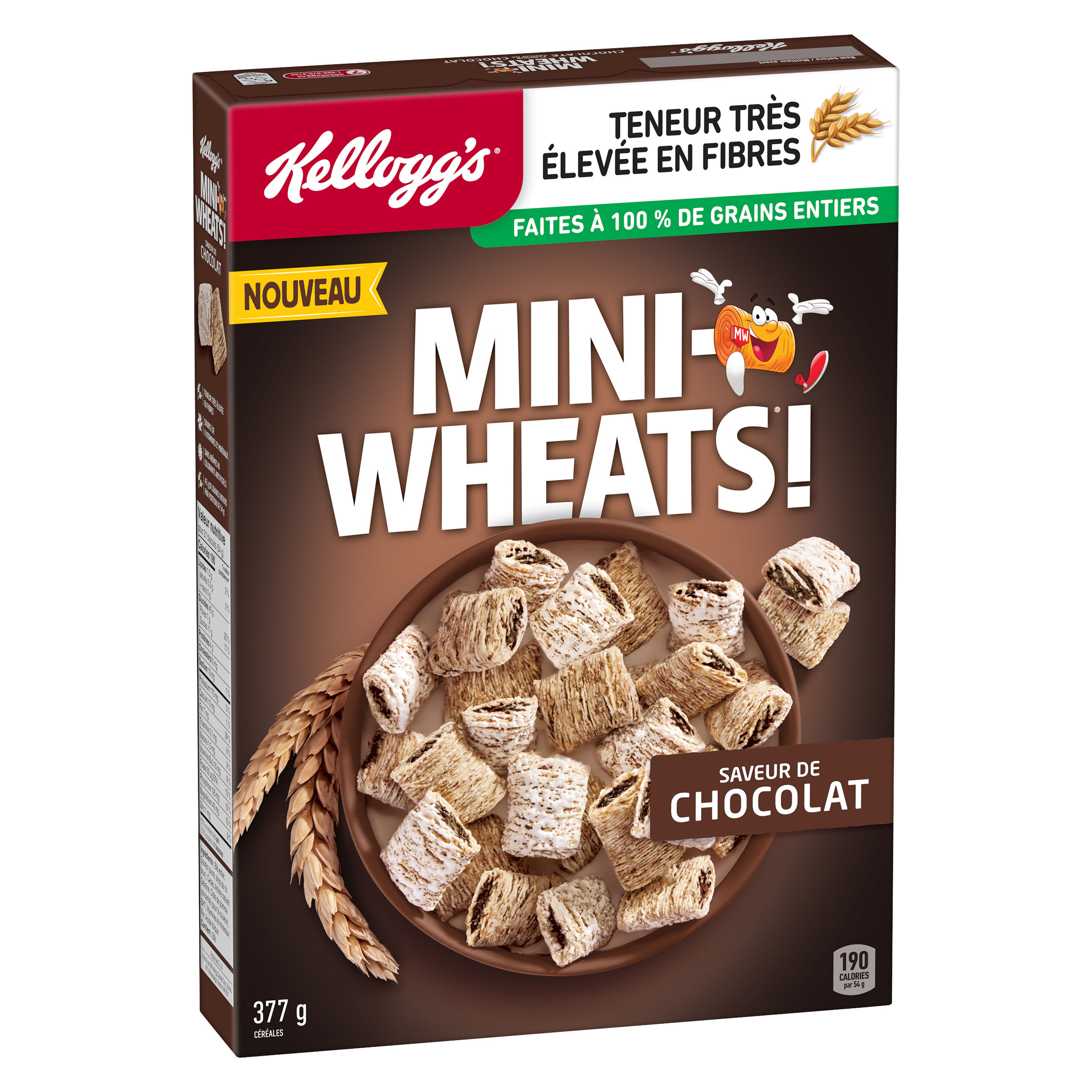 Céréales Mini-Wheats® Saveur de chocolat