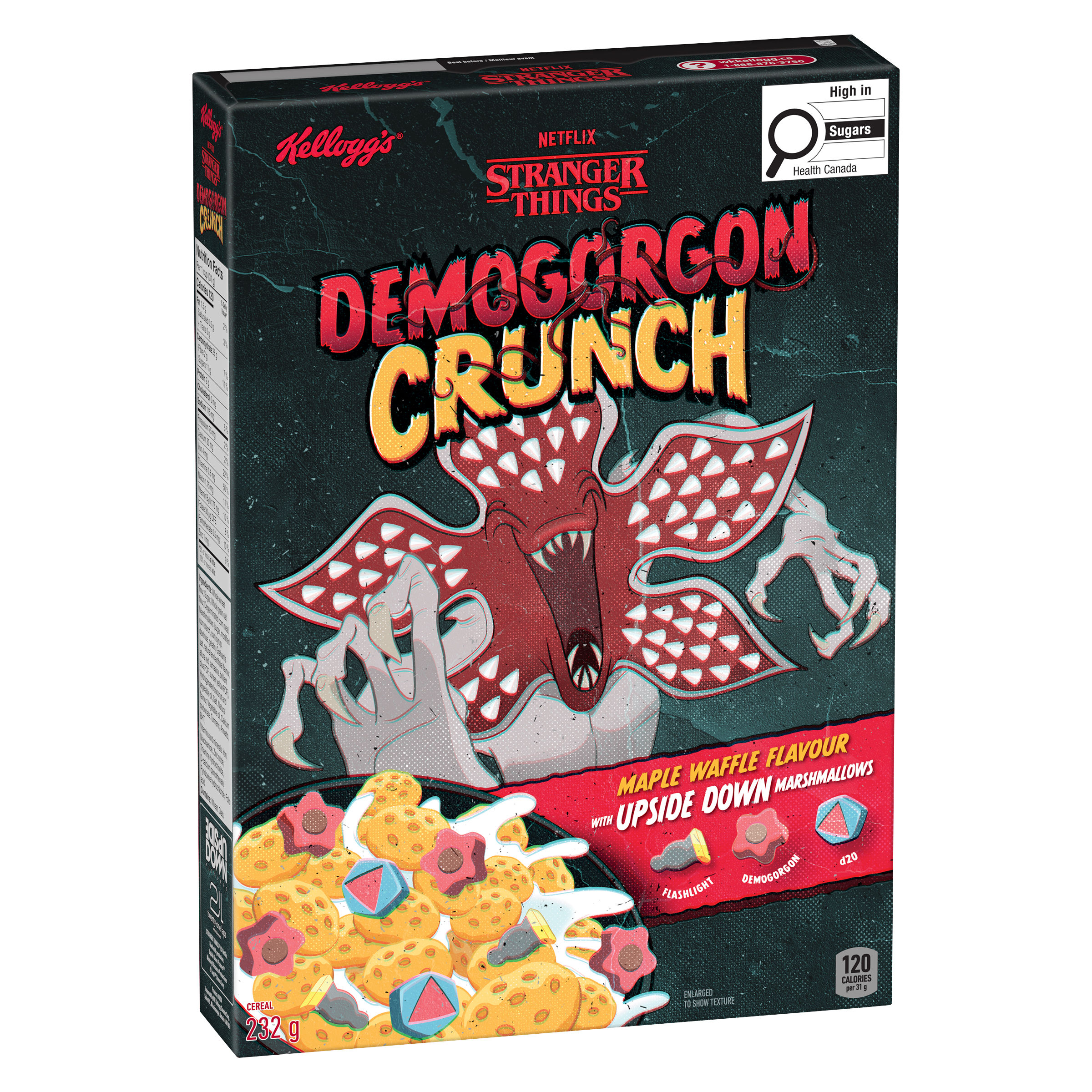 Kellogg’s® Stranger Things™ Demogorgon Crunch Cereal