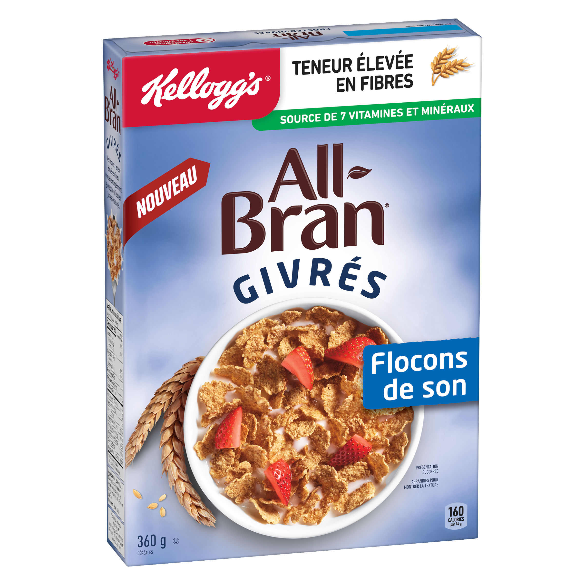 Flocons de son givrés All-Bran®