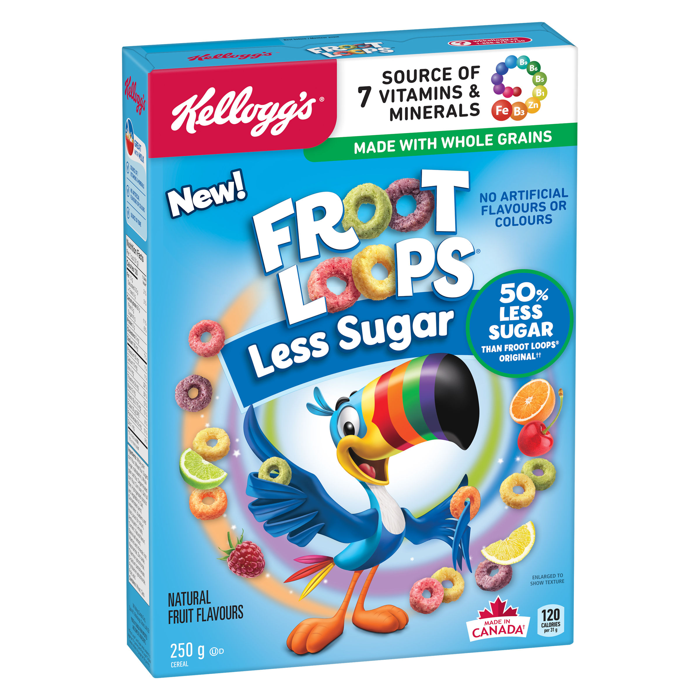 Kellogg's® Froot Loops® Less Sugar Cereal