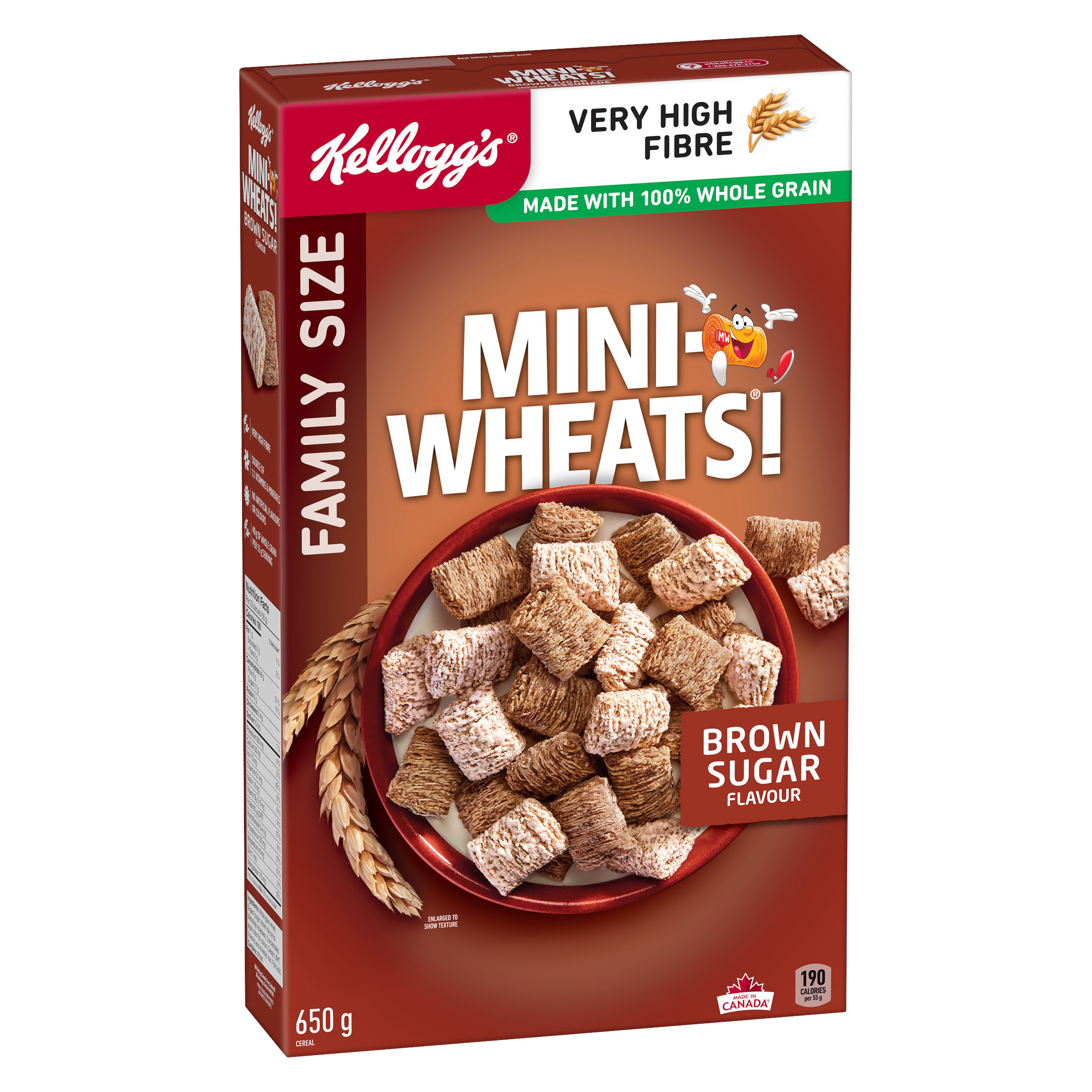 Mini-Wheats® Brown Sugar Flavour Cereal