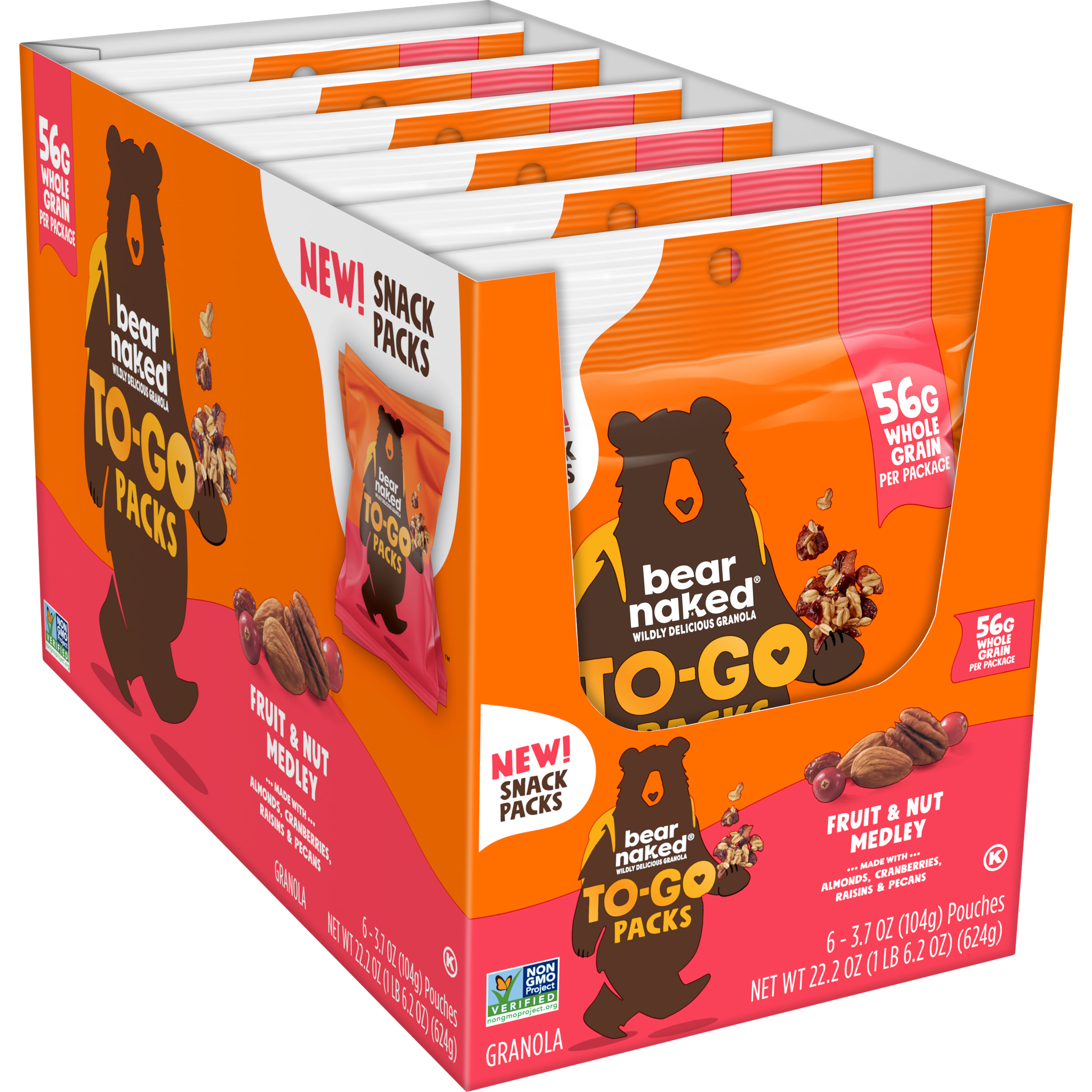 Bear Naked Fruit & Nut Steel Cut Oatmeal and Crunchy Granola Topper