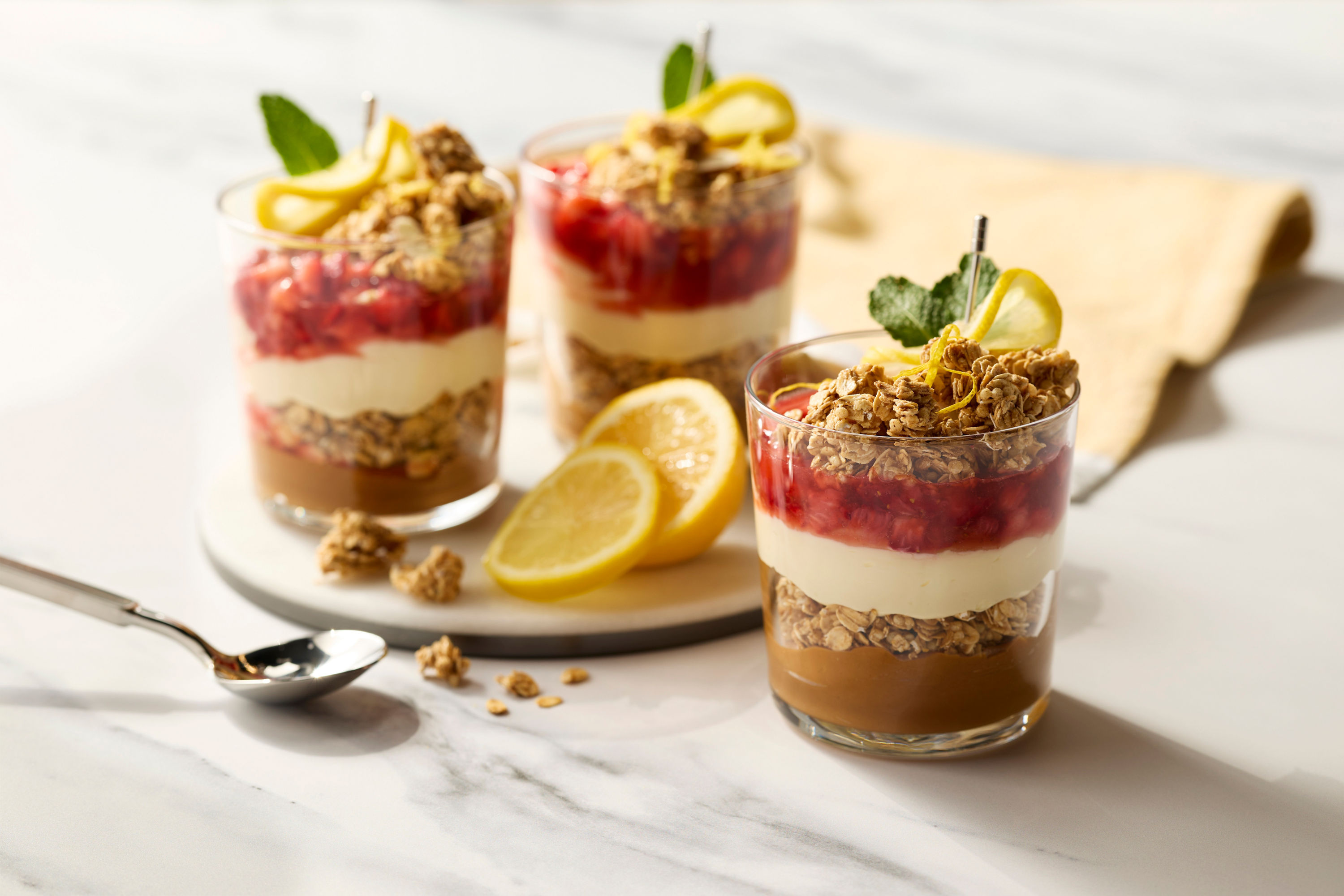 Citrus Cheesecake Parfait