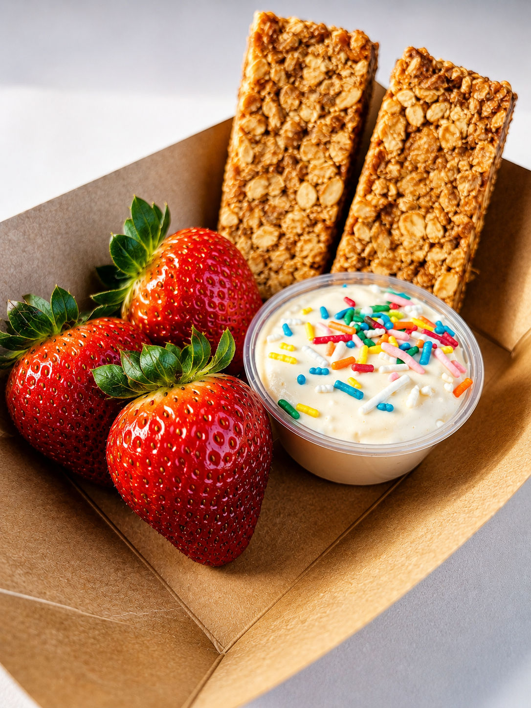 Granola Bark Dippers with Celebration Dip