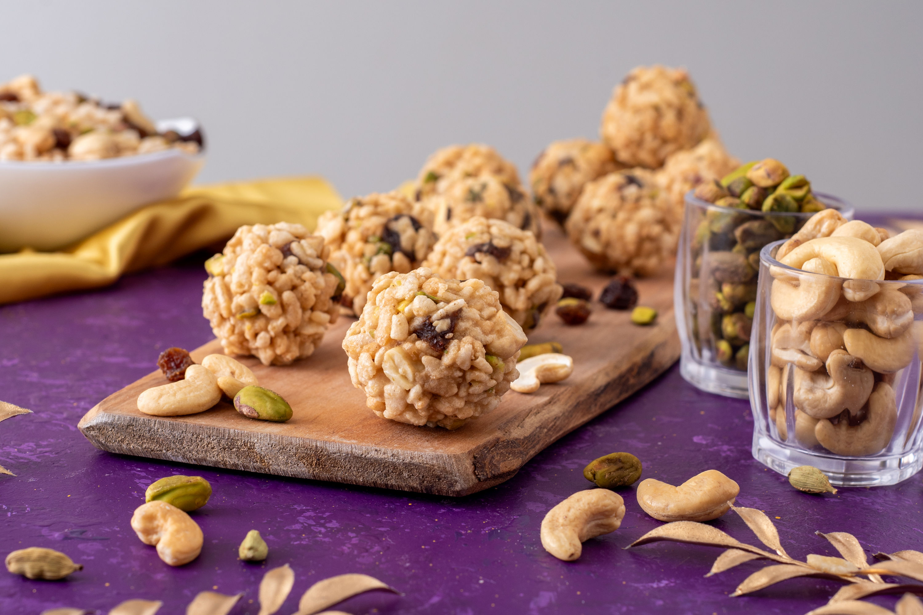 Ladoo with Fruit and Nuts