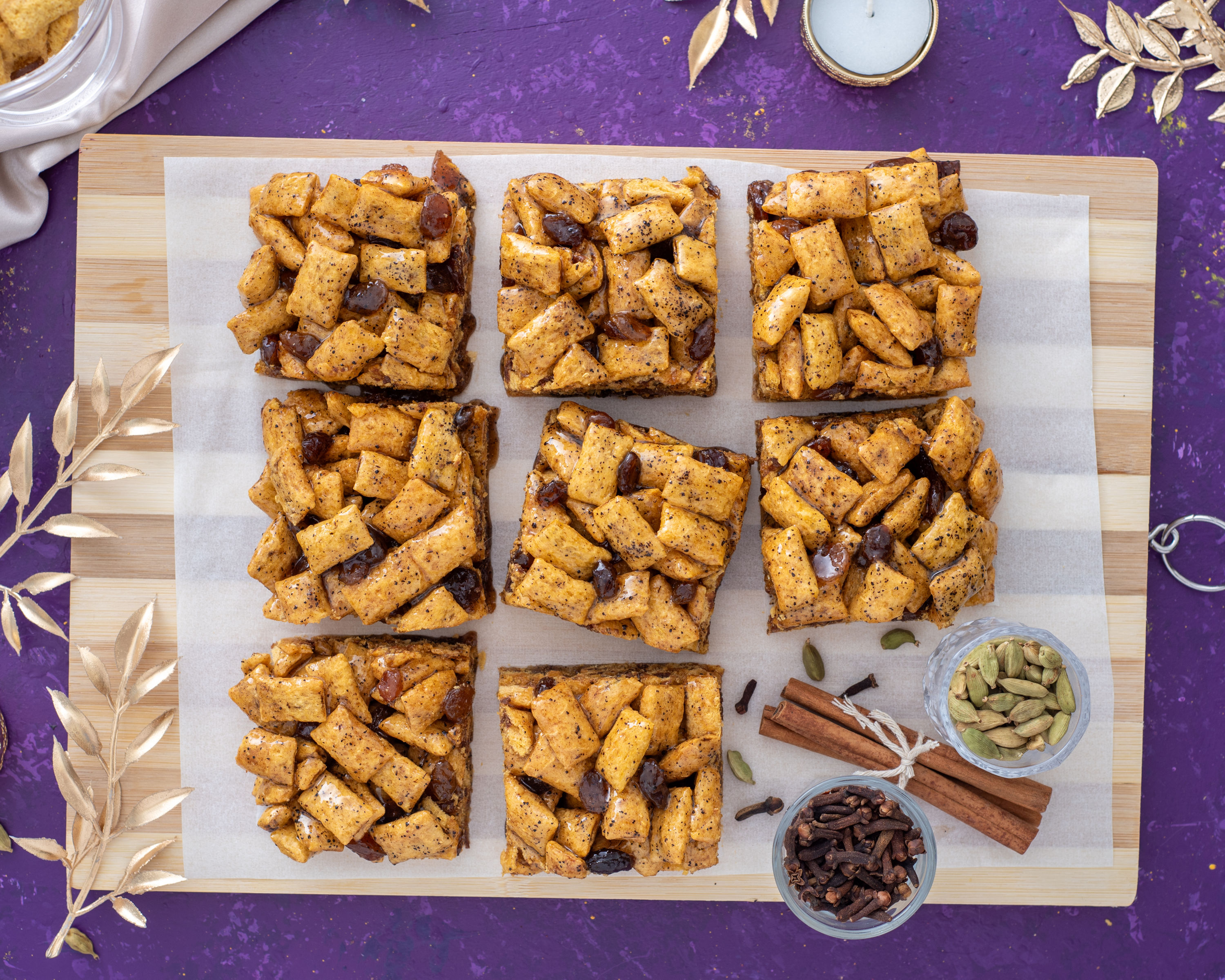 Masala Chai Squares
