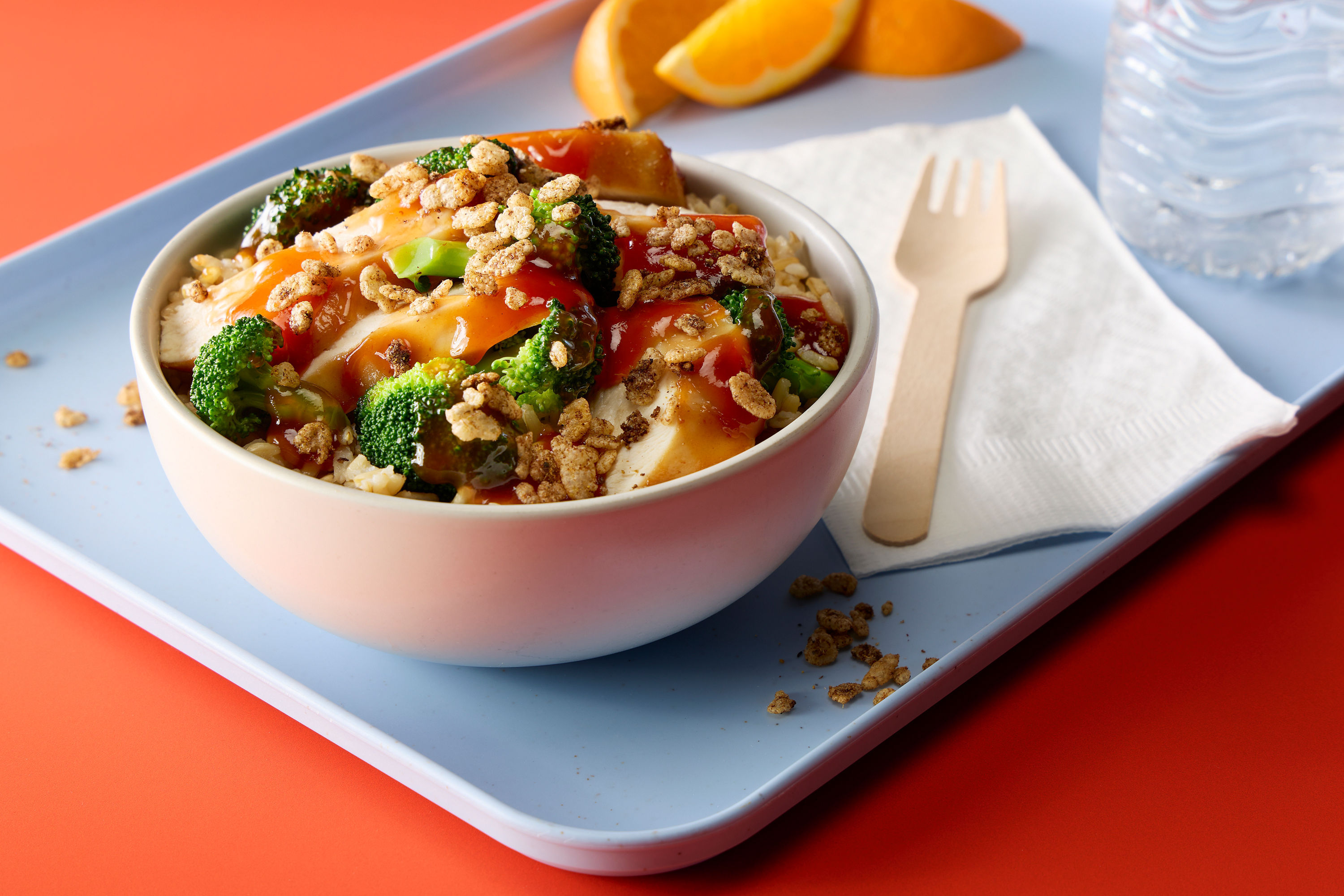 Sweet and Sour Chicken Rice Bowl