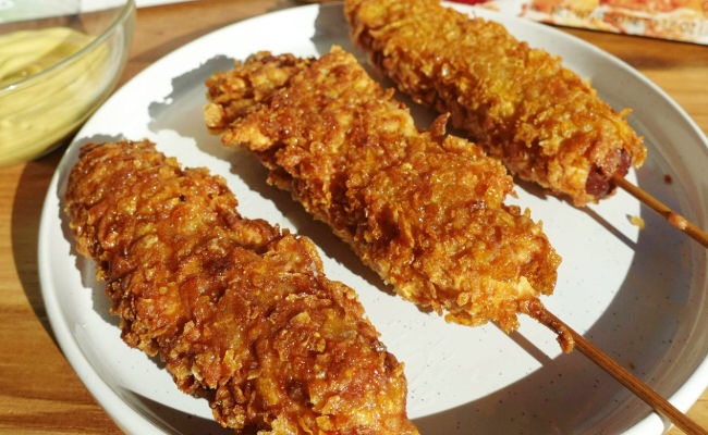 Kellogg’s Frosted Flakes – Corn Dogs