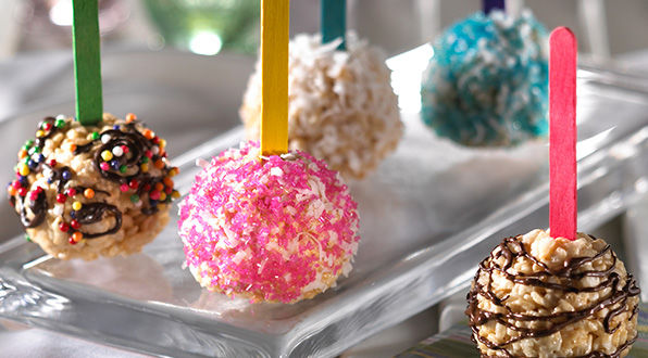 Rice Krispies® Treats on-a-stick