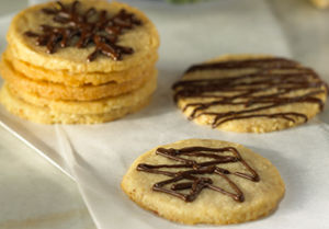 Almond Shortbread Wafers