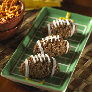 Chocolate Nutty Mini-Footballs Treats™