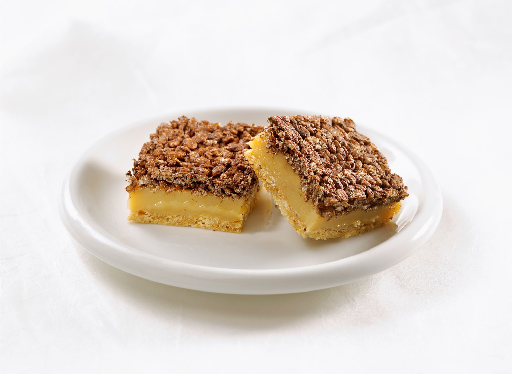 Carrés divins au caramel