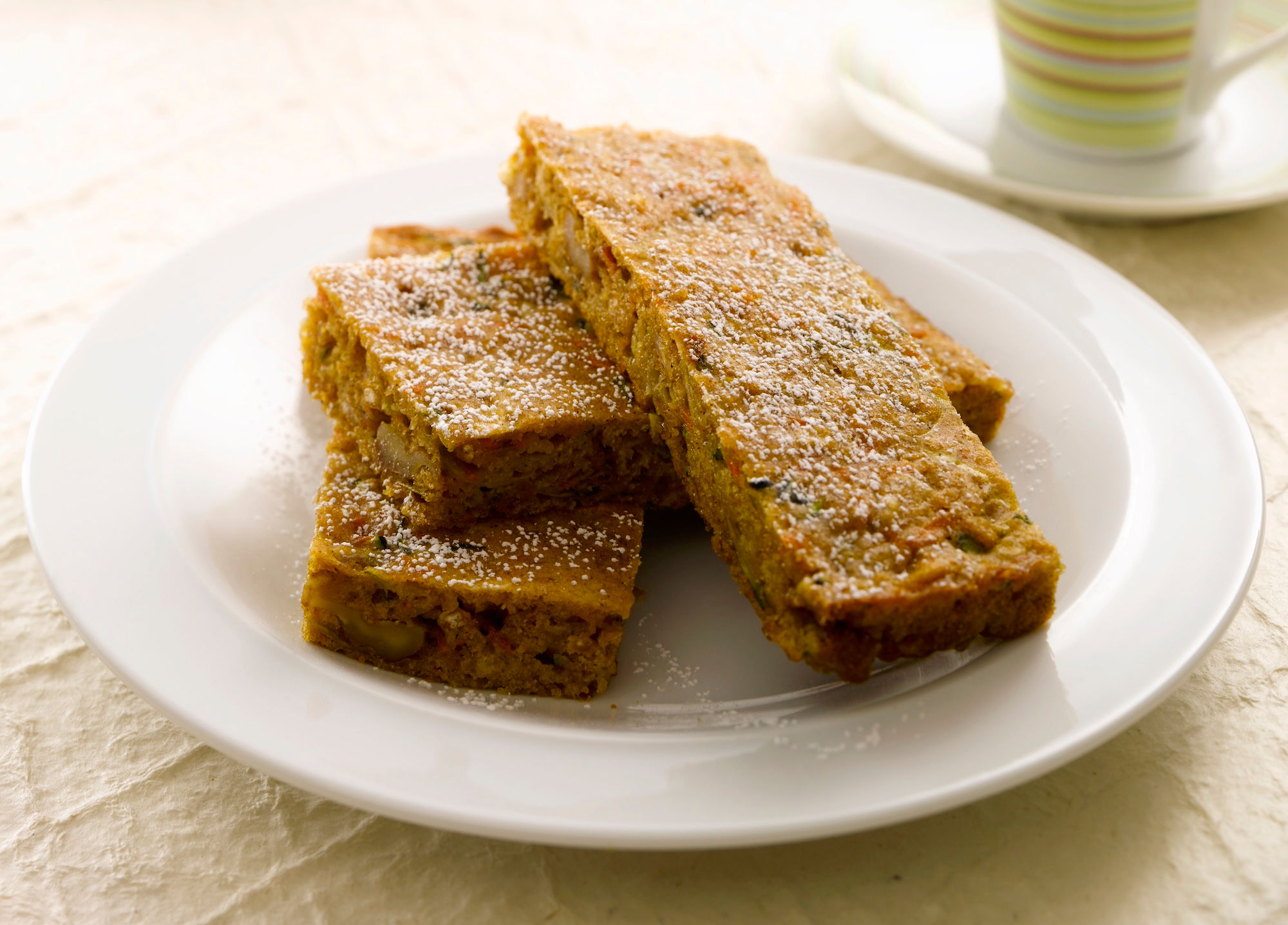 Spiced Apple, Carrot and Zucchini Bar