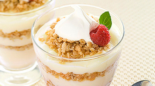 Lemon Crumble Parfaits