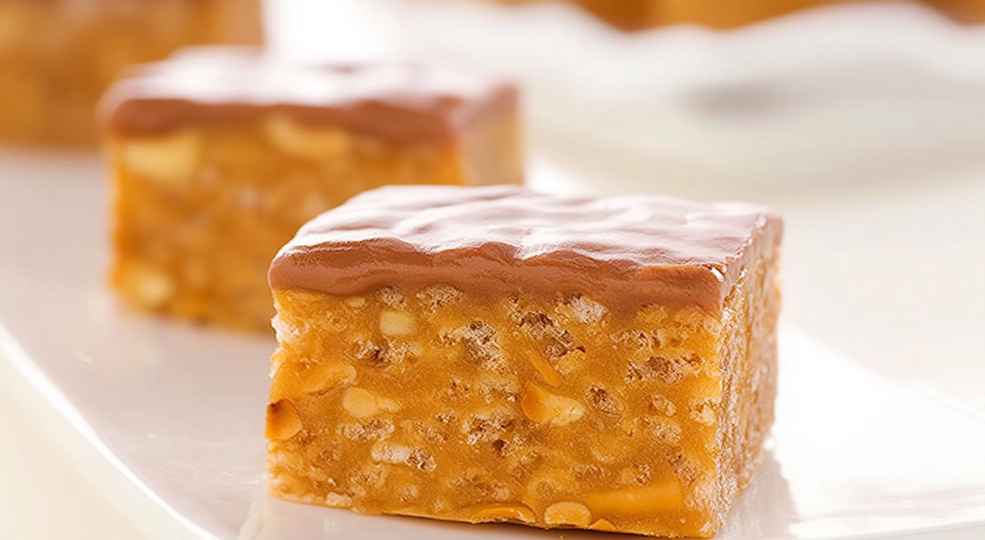 Cocoa Frosted Peanut Squares