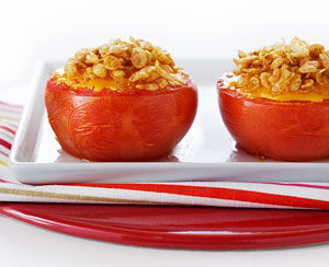 Baked Tomatoes with Cheese