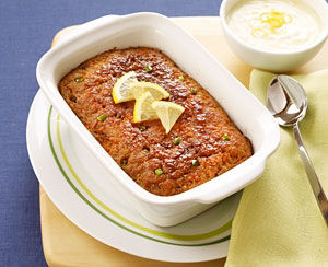 Savory Salmon Bake