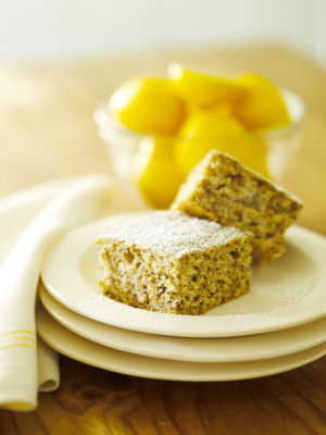 Lemon Poppy Seed Snack Cake