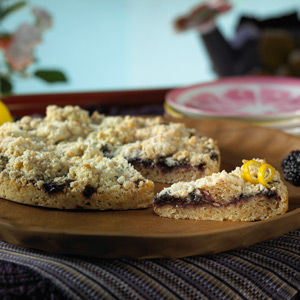 Blackberry Lemon Coffee Cake