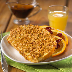Cereal Baked French Toast