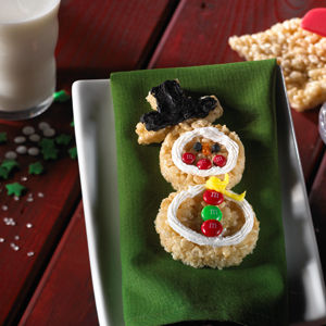 Snowman Treats™ made with M&M's®