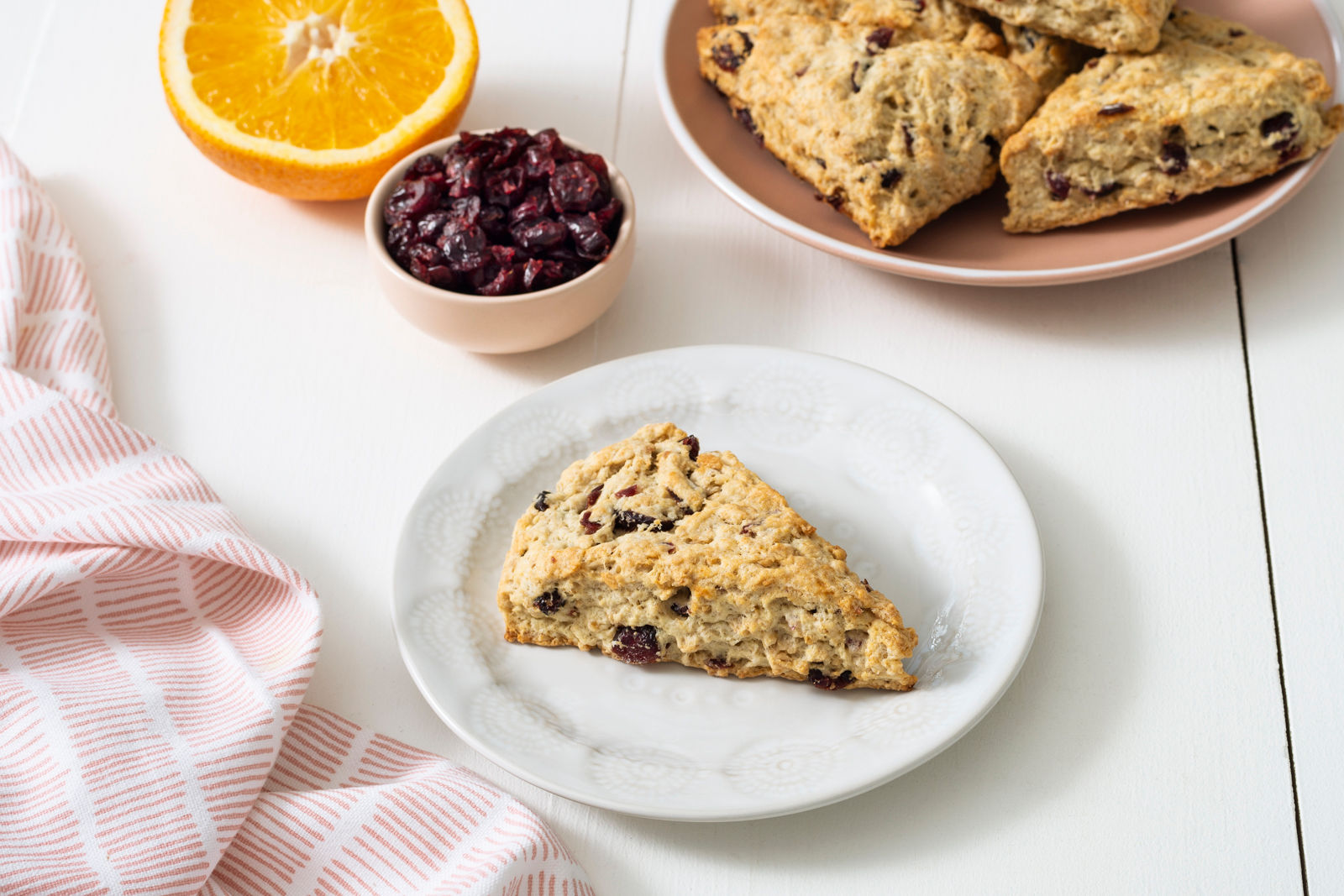 Cranberry Orange Scones