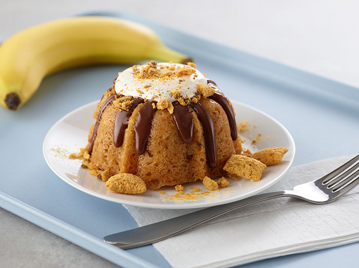 S'mores Mini Bundt Cakes