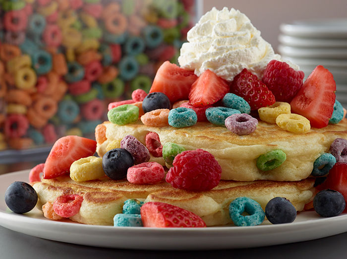 Toucan Sam® Frootie Extravaganza Cereal Pancakes