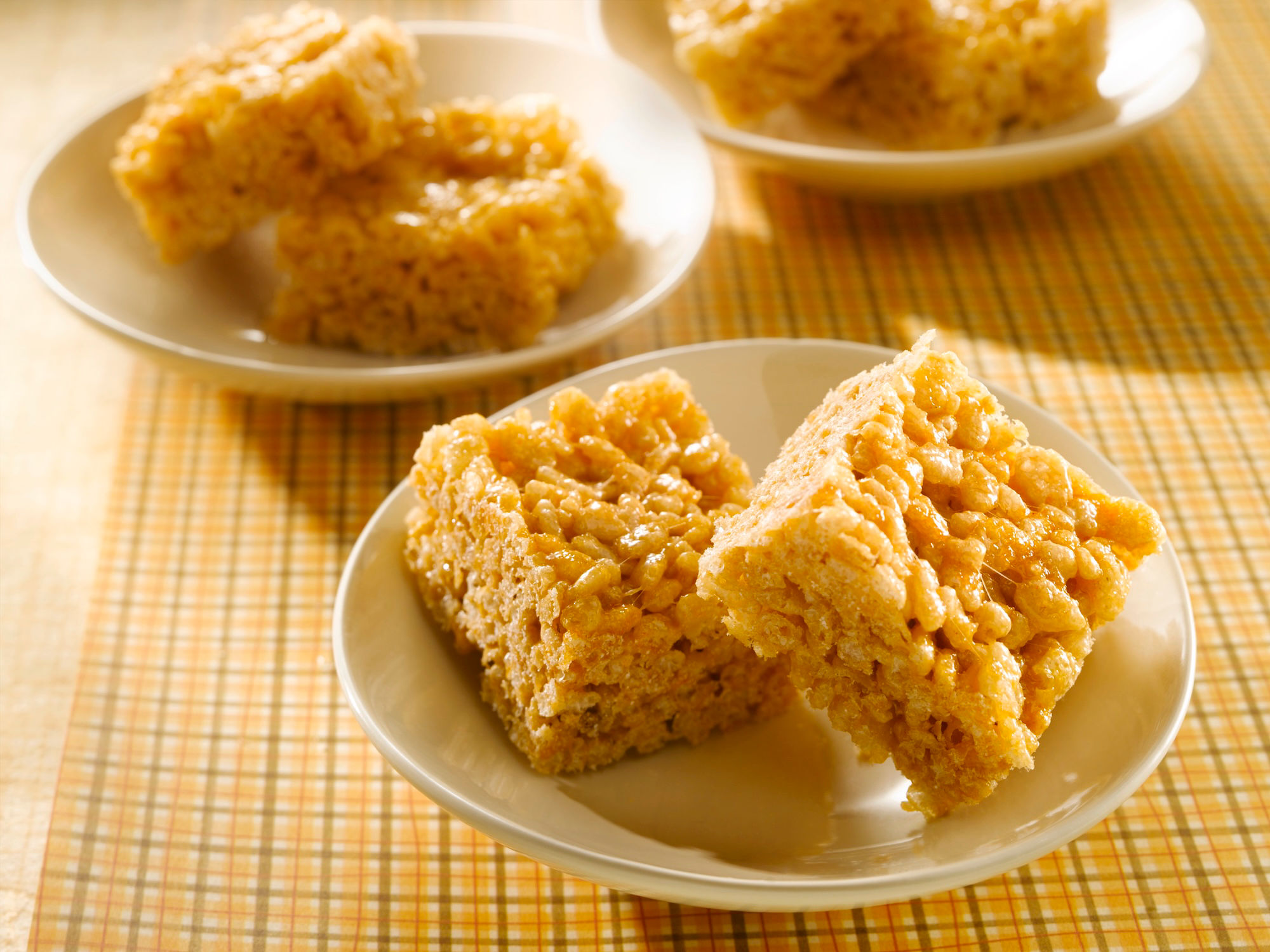 Carrés au caramel écossais