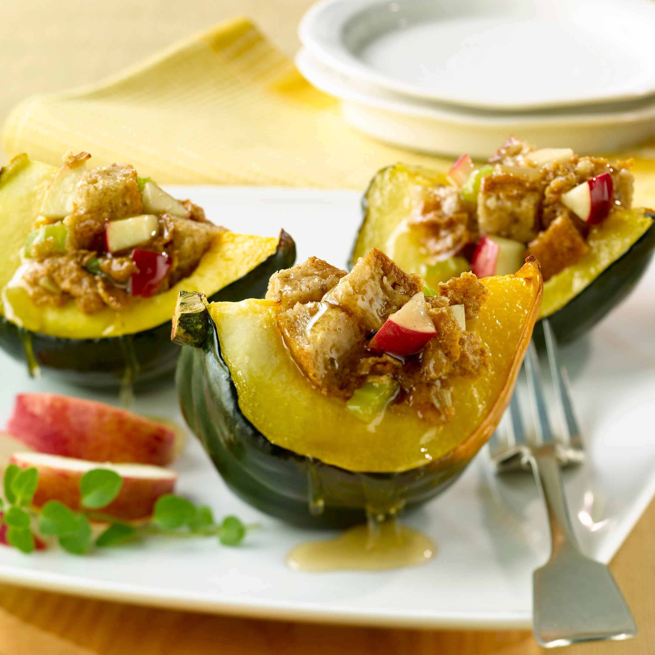 Apple Stuffed Squash