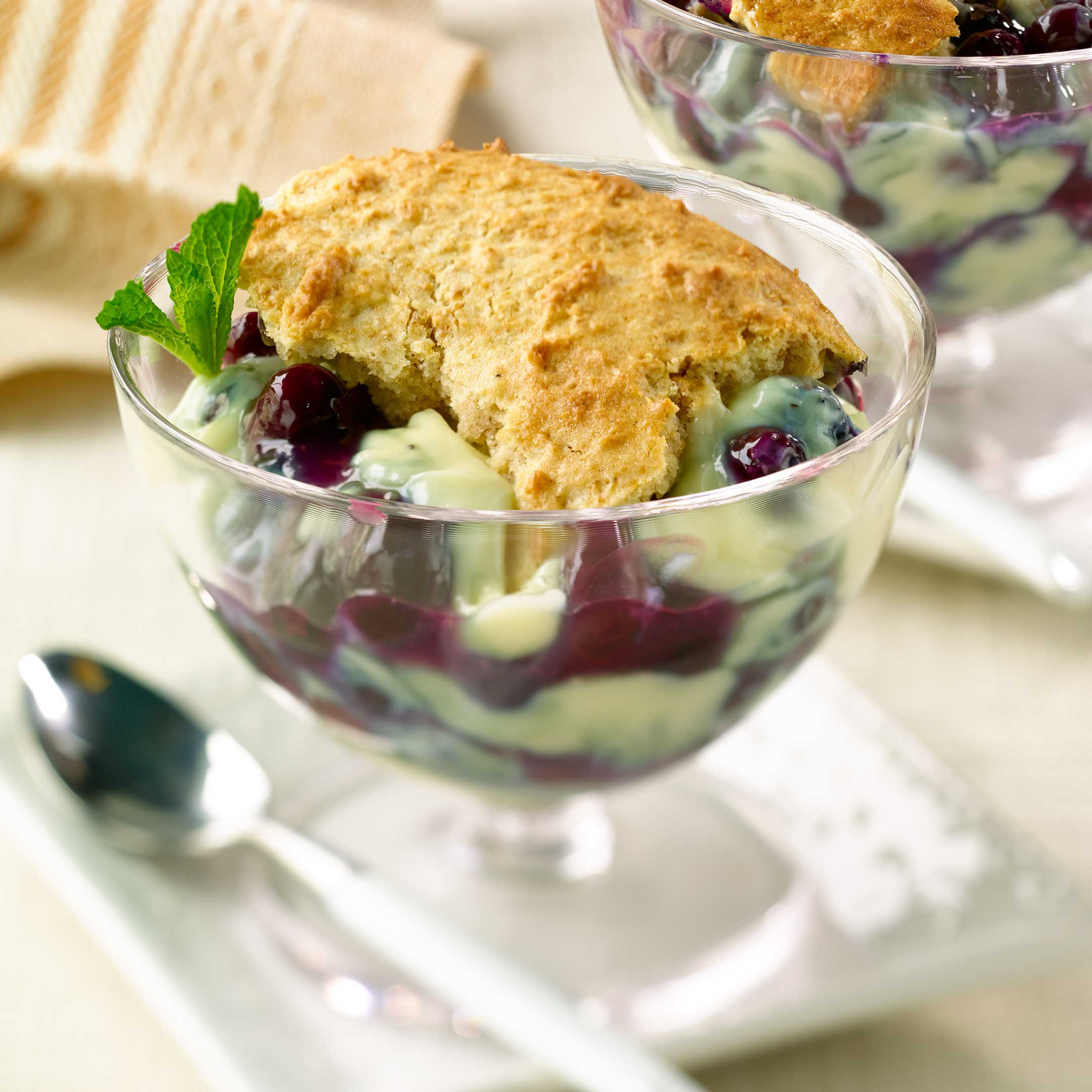Blueberry Cottage Pudding