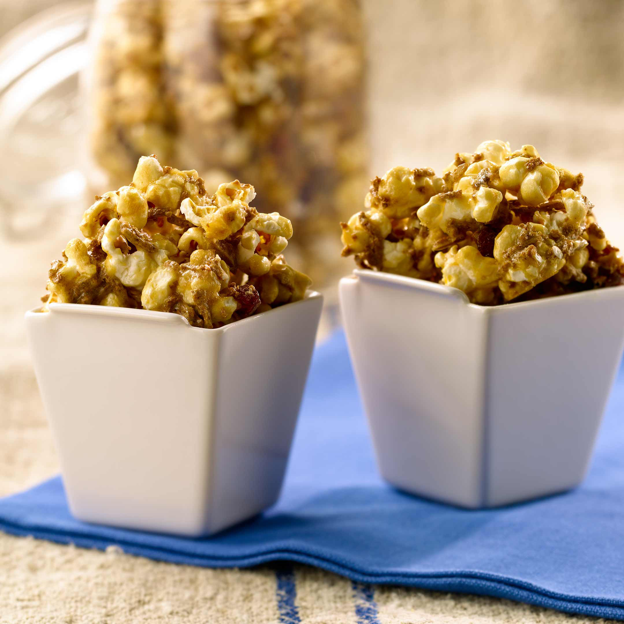 Caramel Popcorn Snack Mix