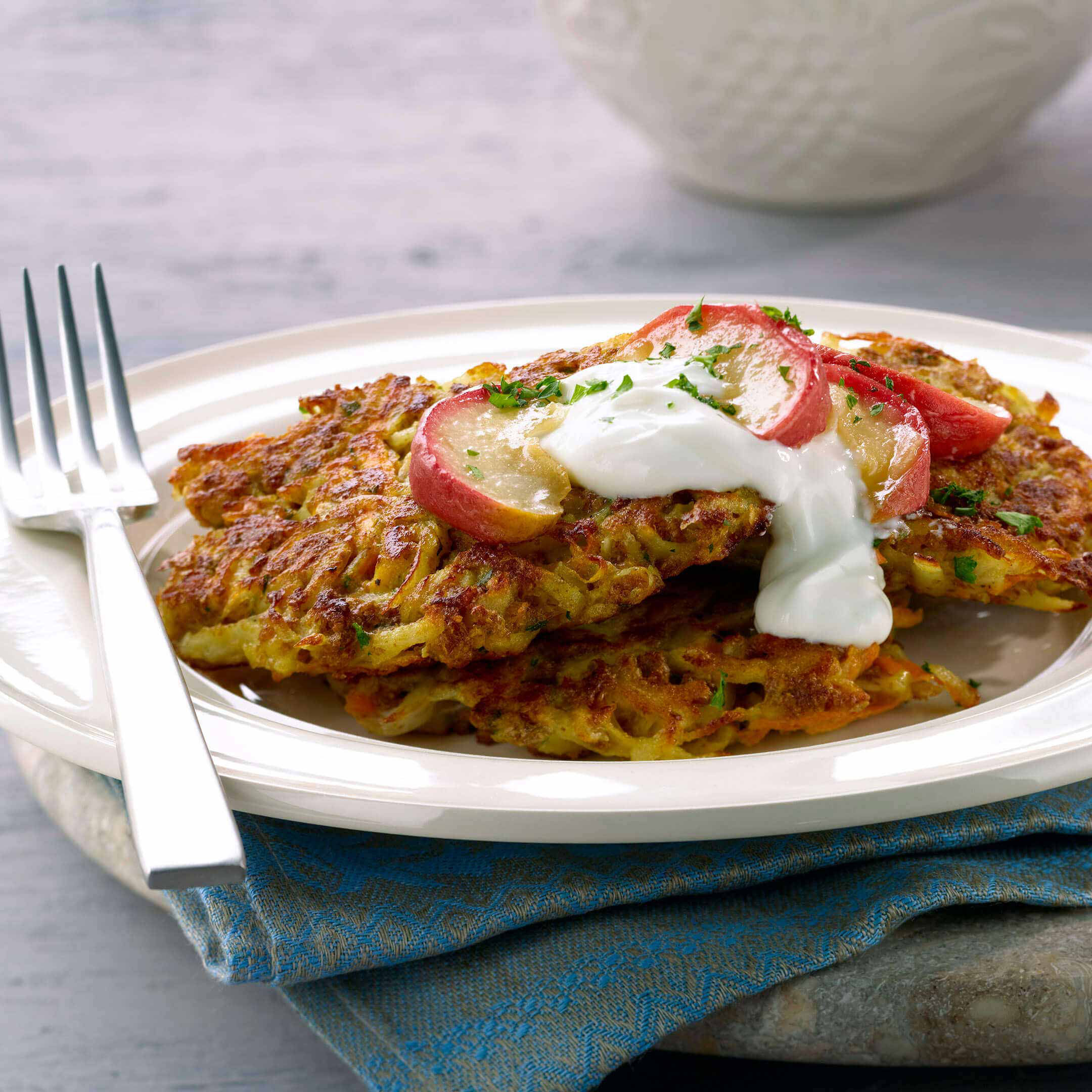 Carrot and Potato Pancakes
