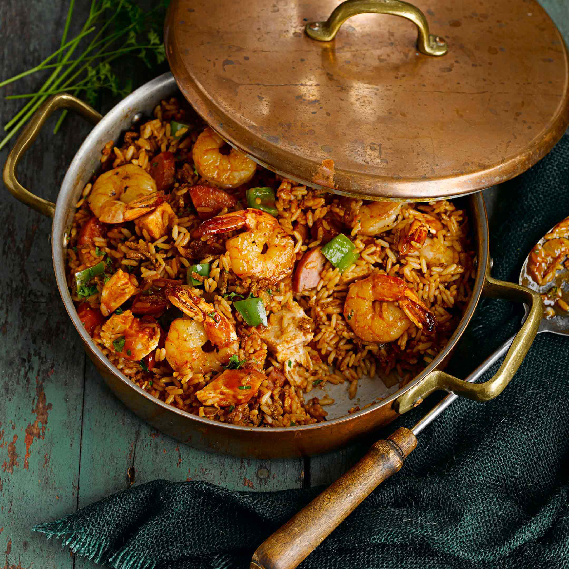 Chicken and Shrimp Jambalaya
