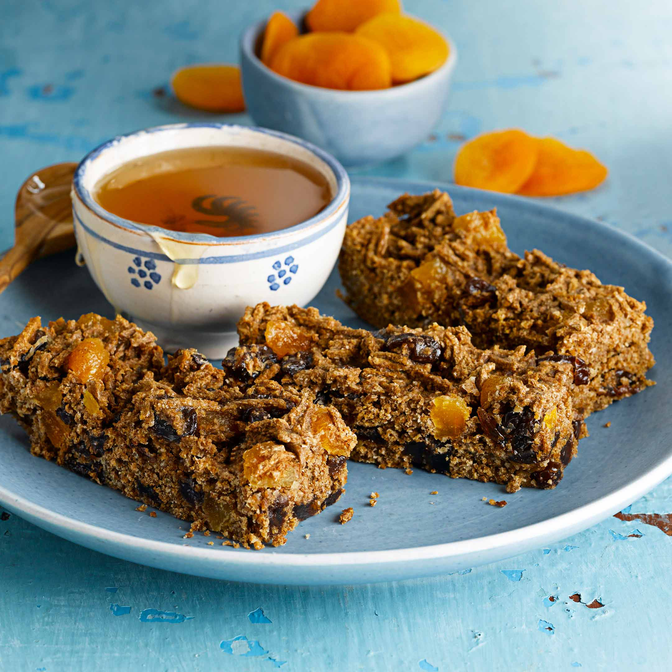Dried Apricot and Raisin Bars