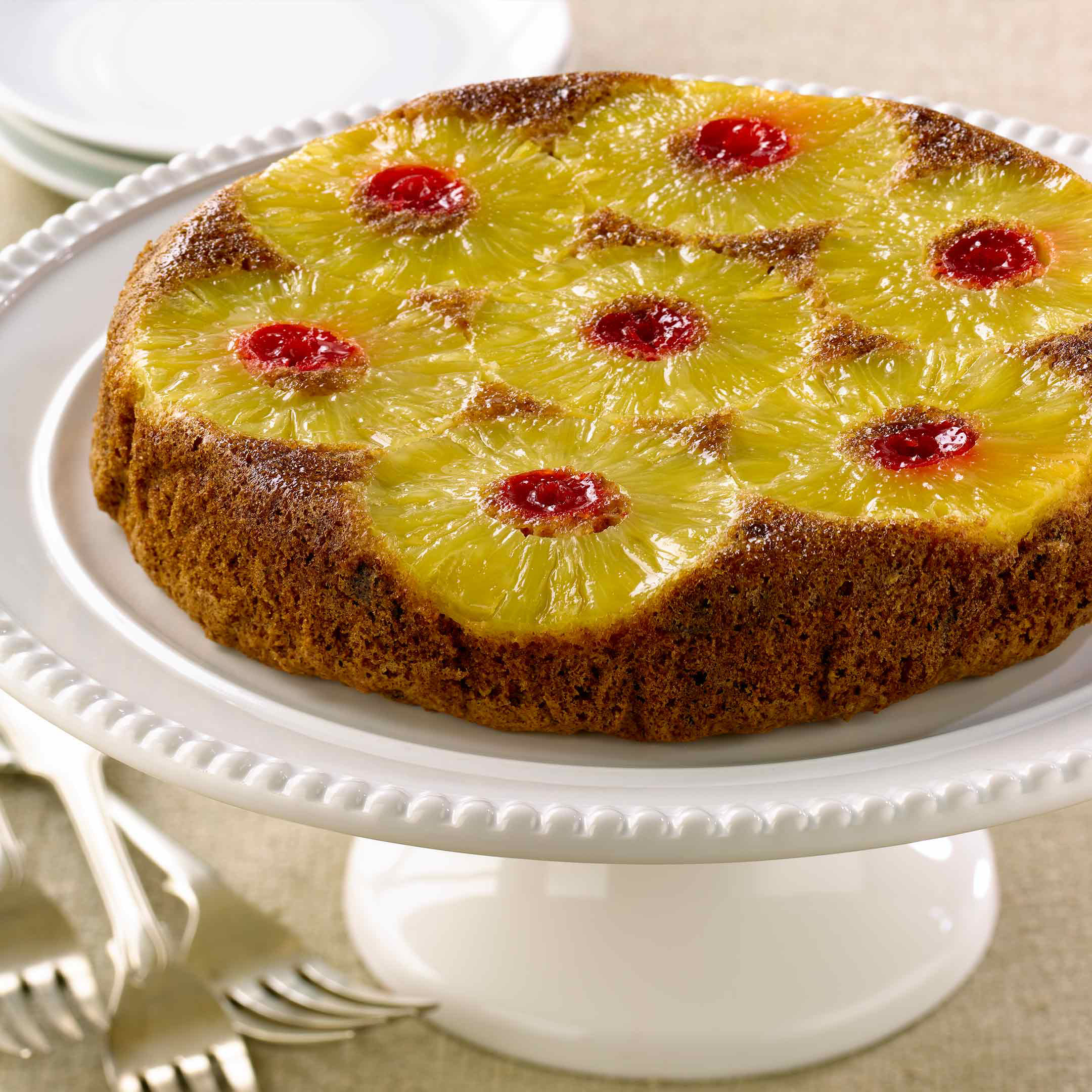 Upside-Down Pineapple Carrot Cake