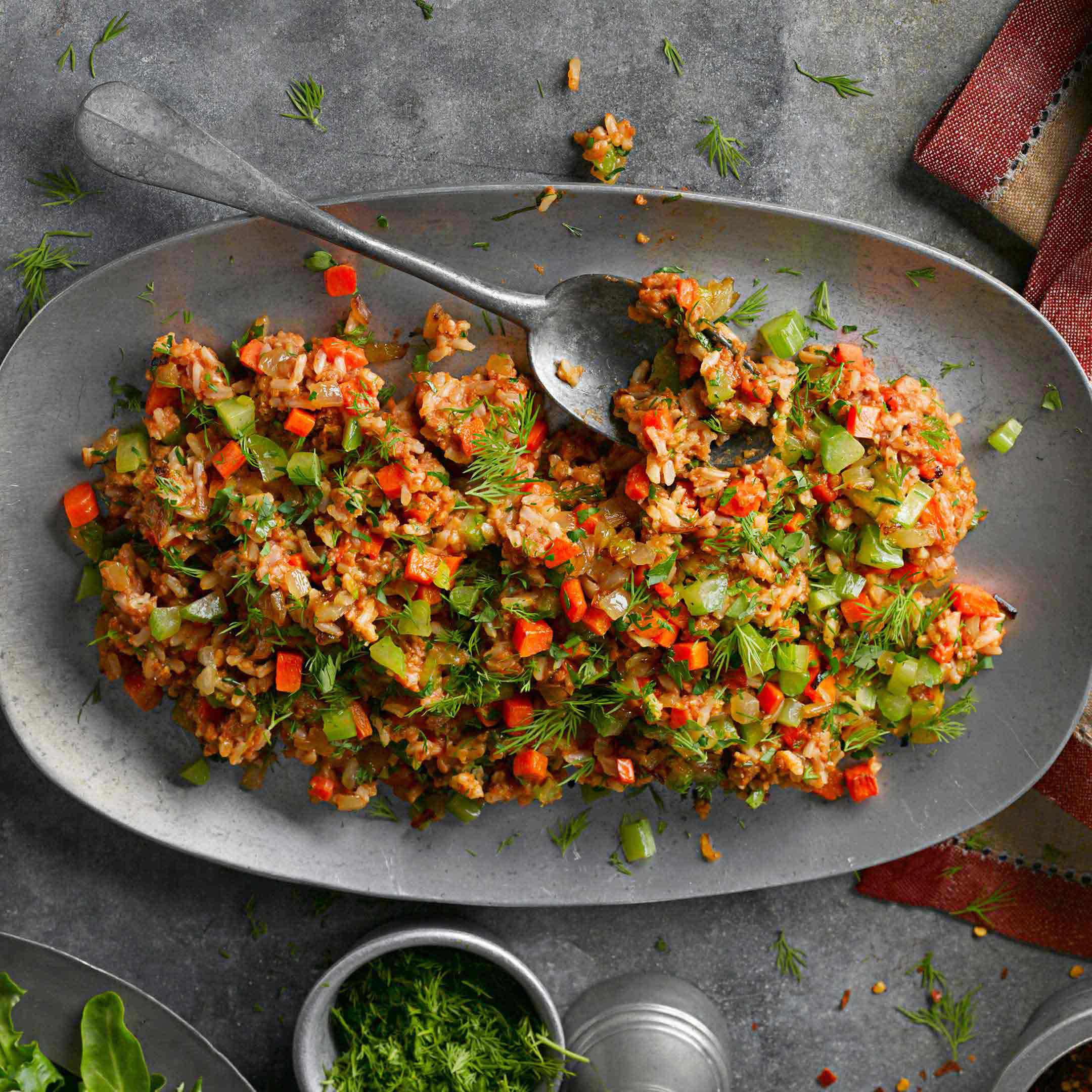 Vegetable Brown Rice