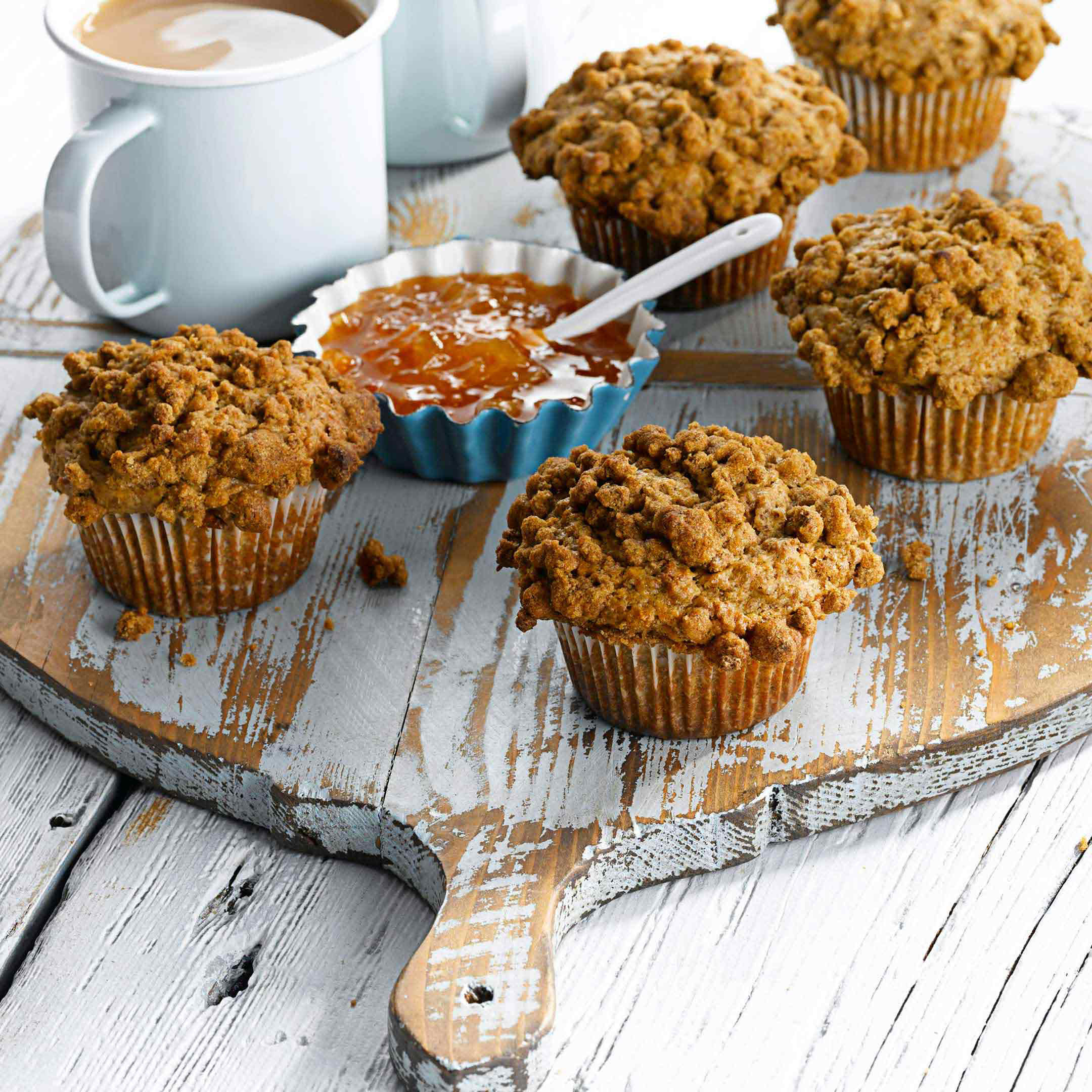 Muffins traditionnels au son