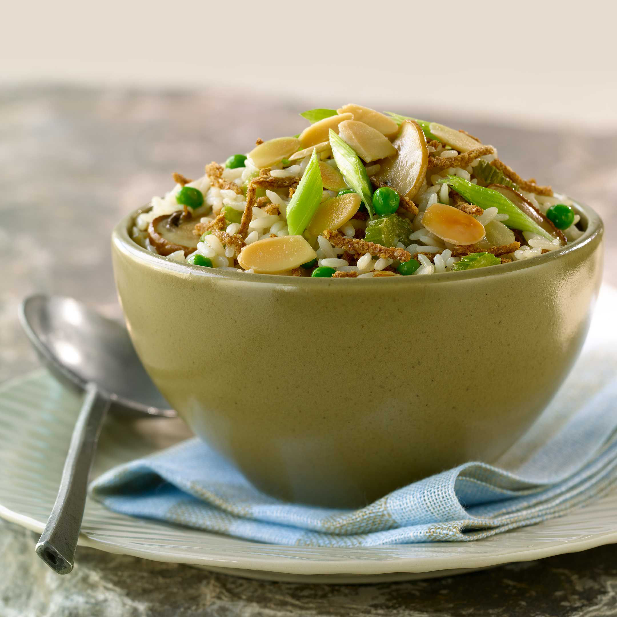Riz pilaf aux champignons