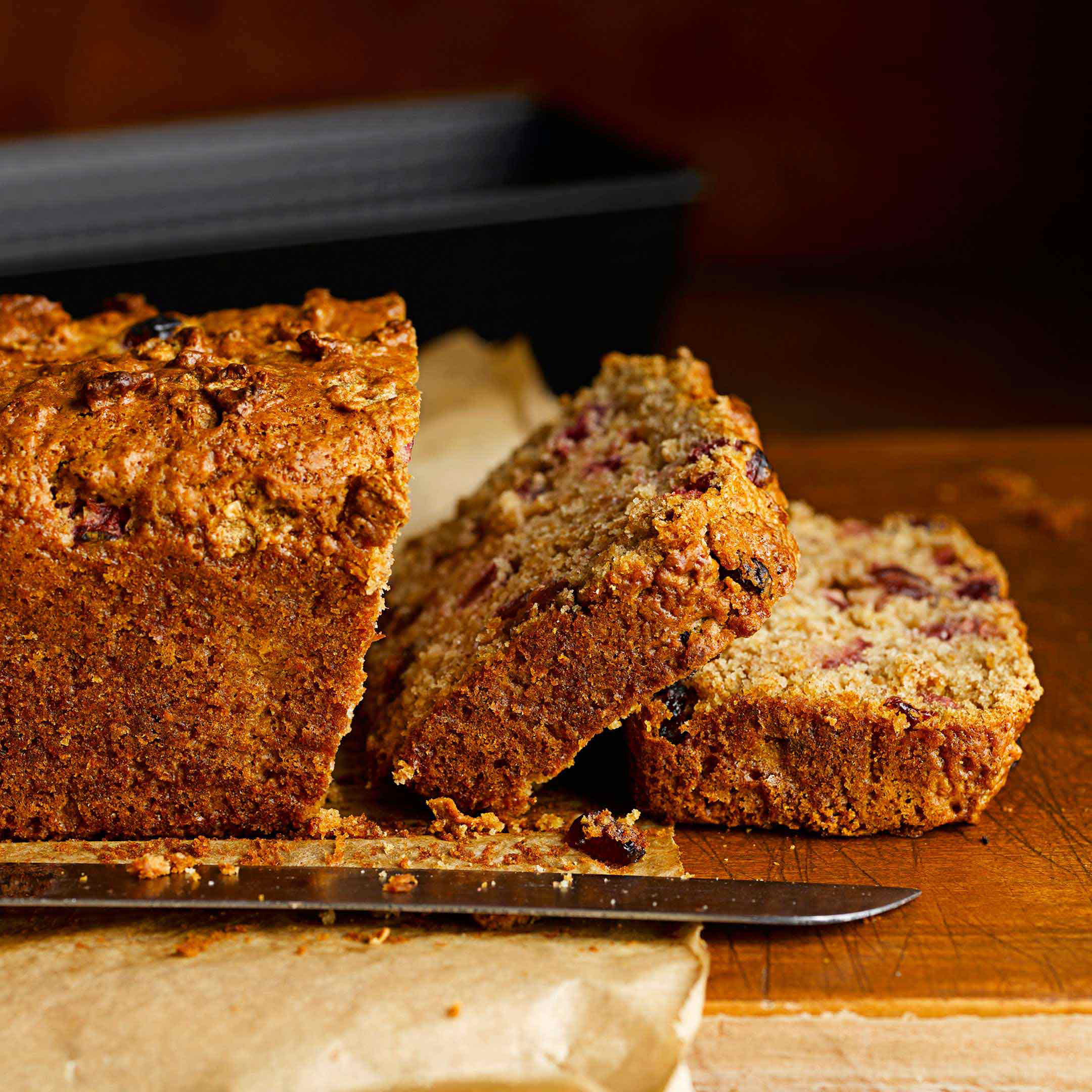 Cranberry-Orange Bran Loaf