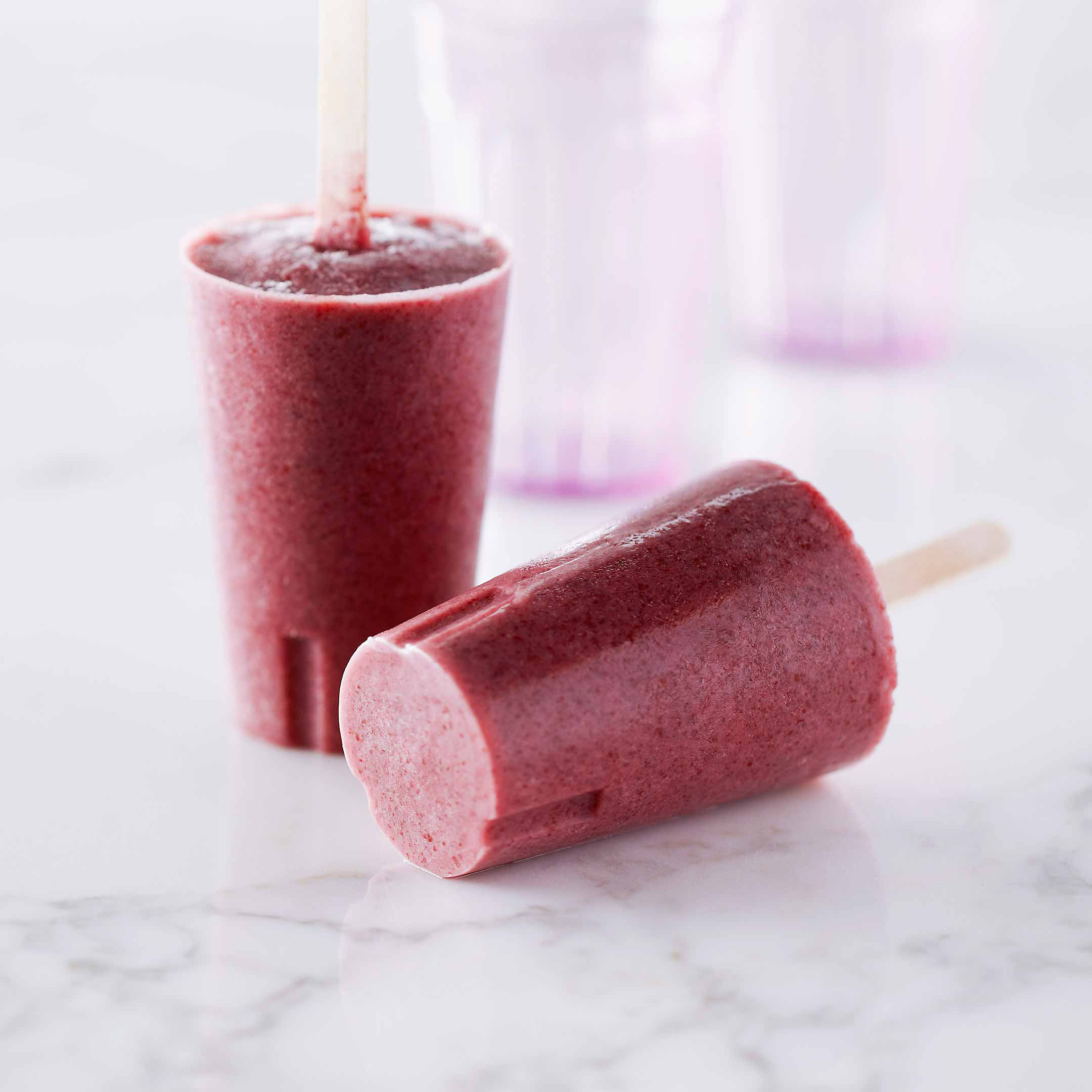 Frozen Very Berry Yogurt Bars